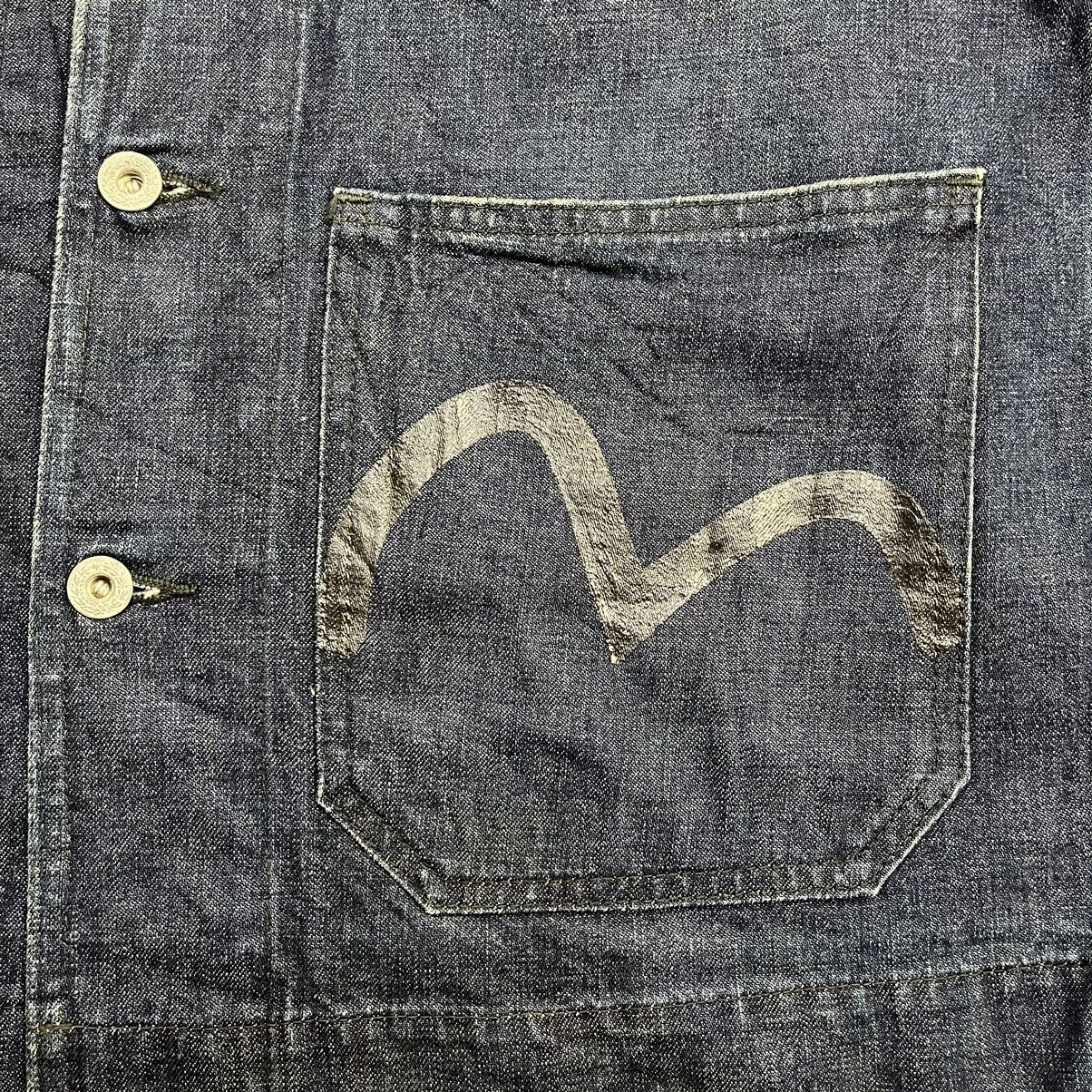 Evisu Rare Vintage 90s evisu 1956 daicock big logo coverall jacket Size US M / EU 48-50 / 2 - 5 Thumbnail