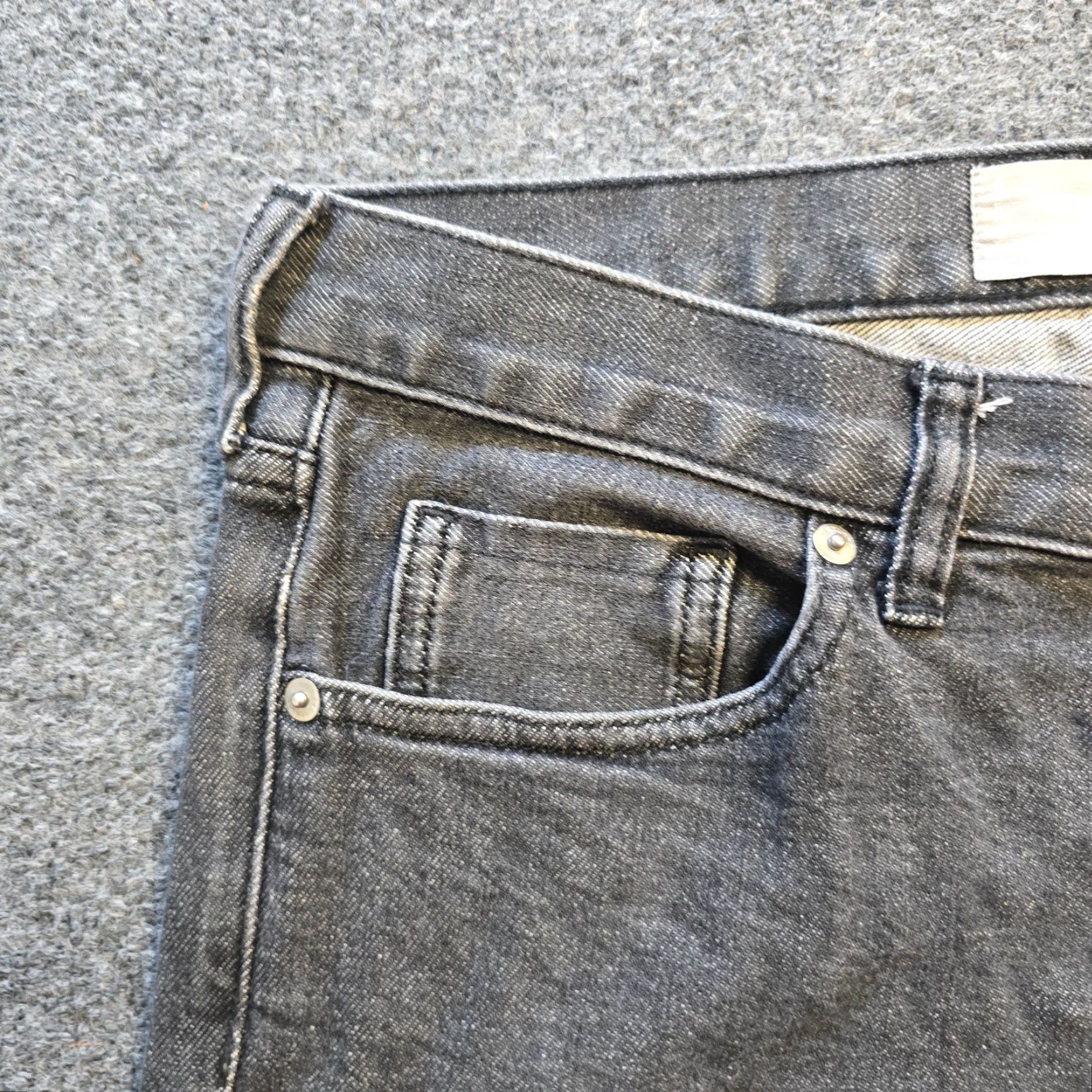 Everlane Everlane Jeans Slim Black Denim 30x30 5-Pocket Selvedge Hipster Preppy Mens Size US 30 / EU 46 - 3 Thumbnail