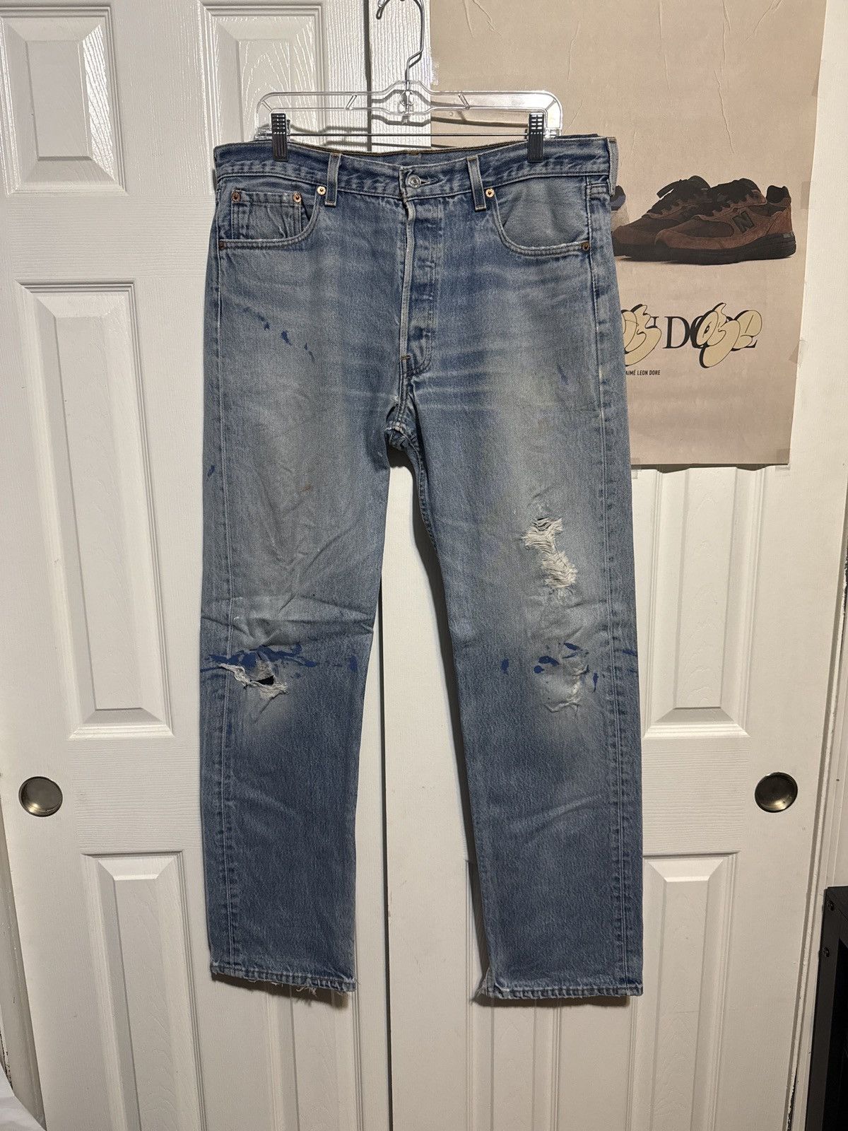 Levi's Vintage Clothing Vintage Levi 501 Size US 36 / EU 52 - 2 Thumbnail