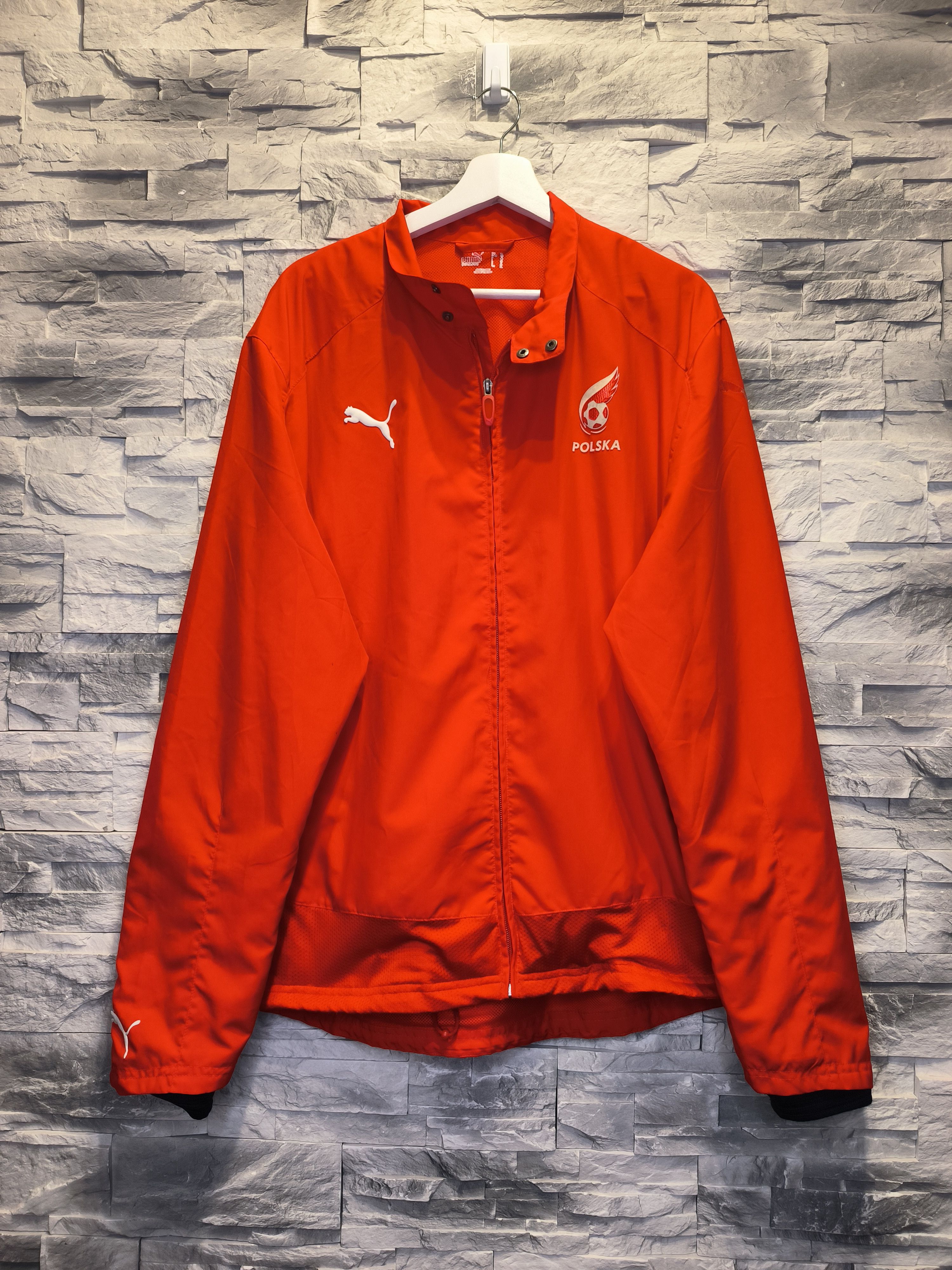 Puma × Vintage Puma Poland National Team Vintage Tracksuit Zip Jacket Size US XL / EU 56 / 4 - 1 Thumbnail