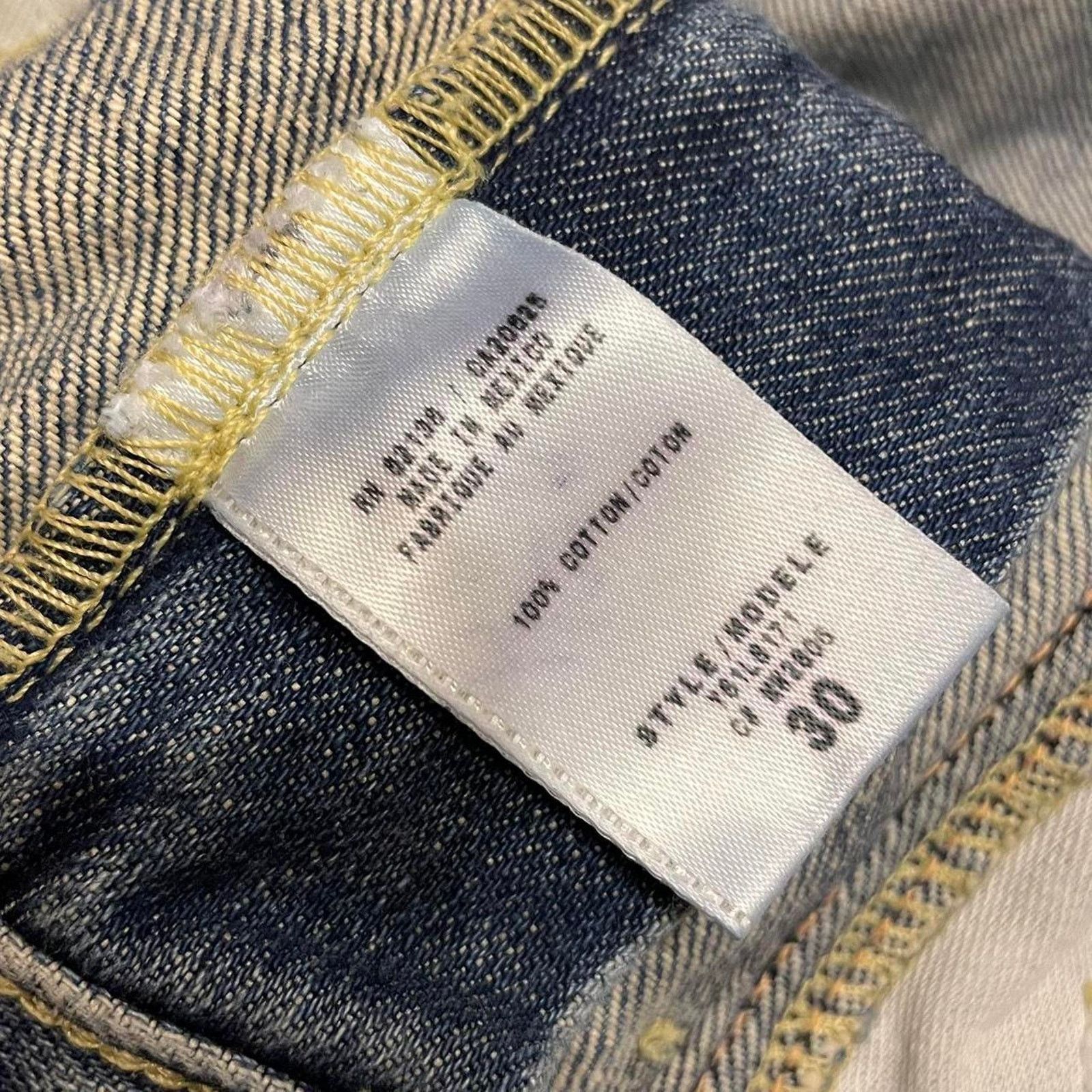 Guess RARE VTG Y2K Guess Patchwork denim flare cargo pants Size 30 Size 30" / US 8 / IT 44 - 7 Thumbnail