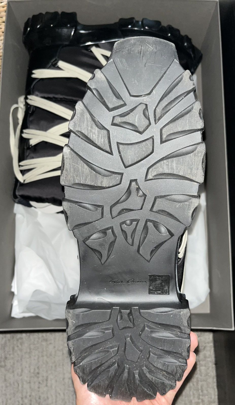Rick Owens Rick Owens Lunar Boots Megalace FW21 Size US 10 / EU 43 - 4 Thumbnail