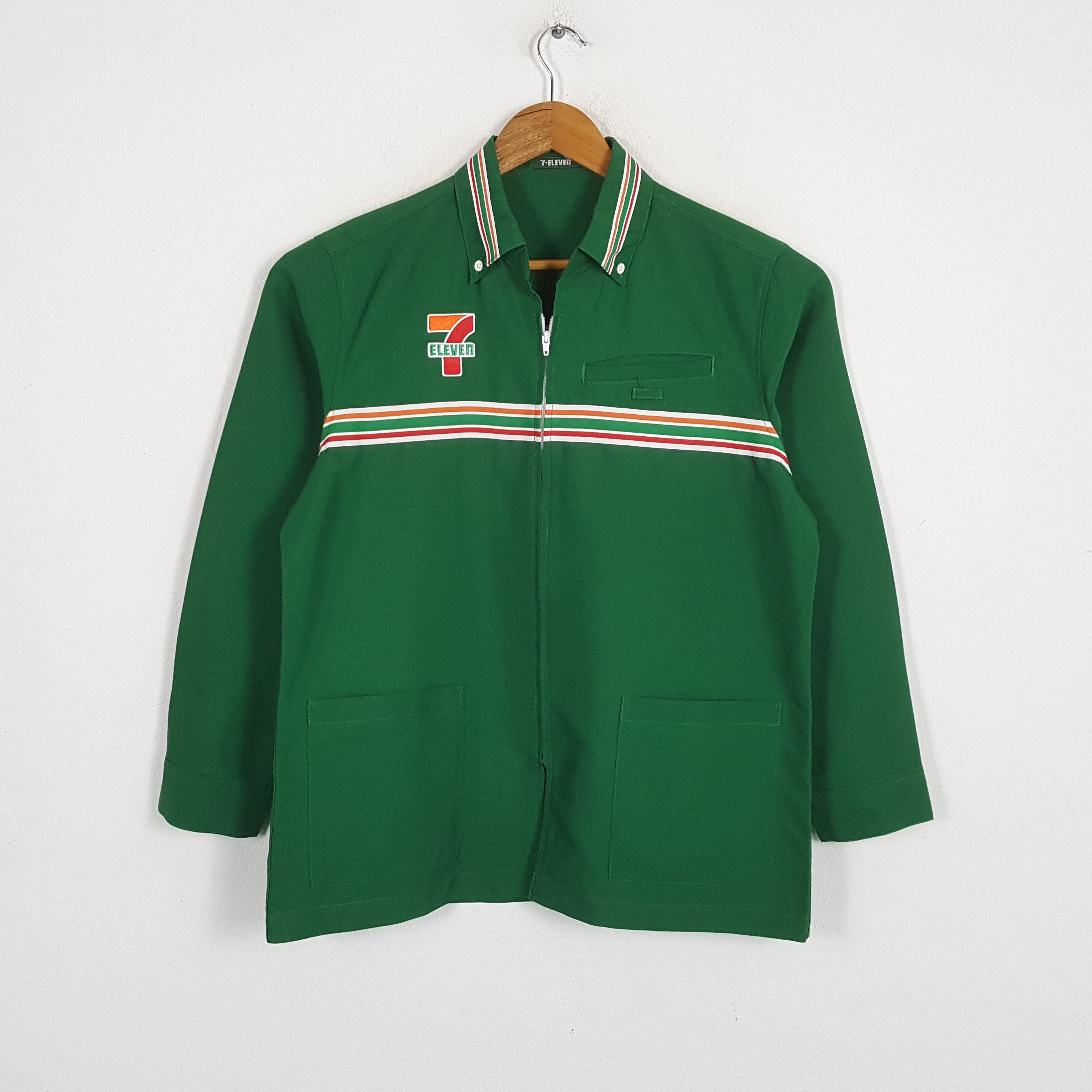 Japanese Brand × Vintage Vintage 7-ELEVEn Japanese Workers Uniform Jacket Size US M / EU 48-50 / 2 - 3 Thumbnail