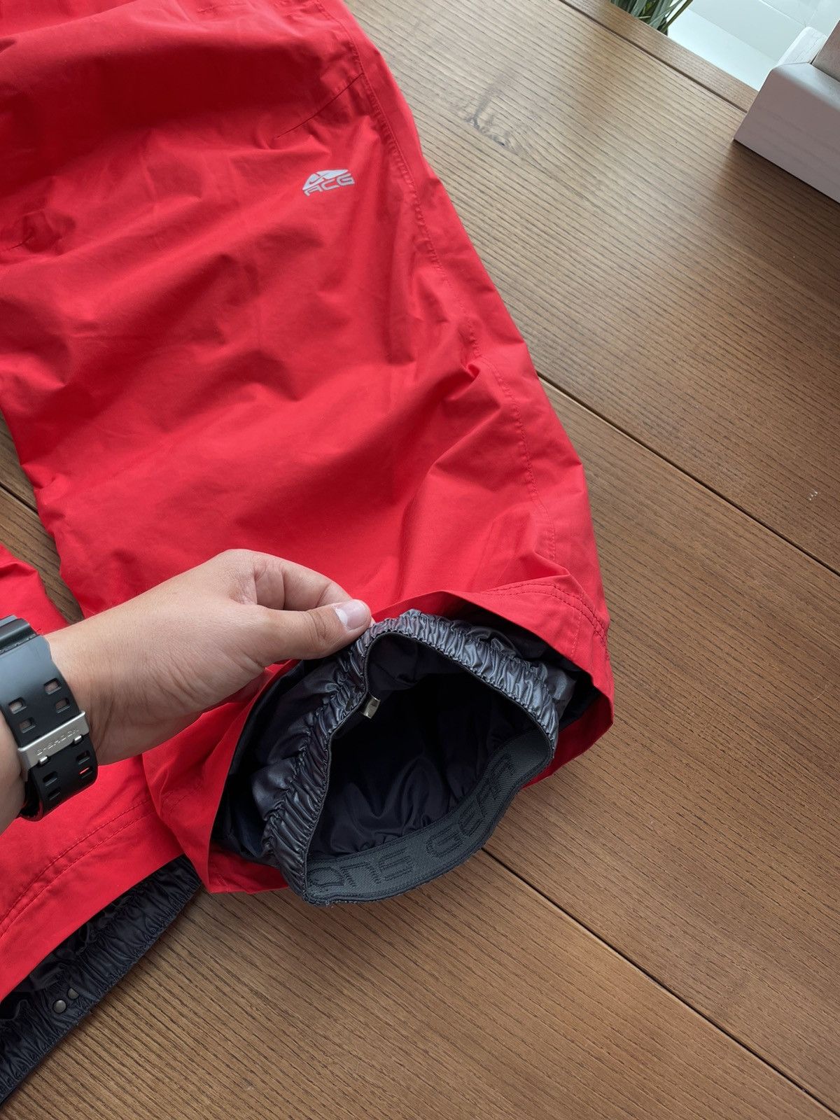 Nike × Vintage Vintage Nike ACG Y2K Ski Winter Drill Nylon Mountain Pants Size US 34 / EU 50 - 6 Thumbnail