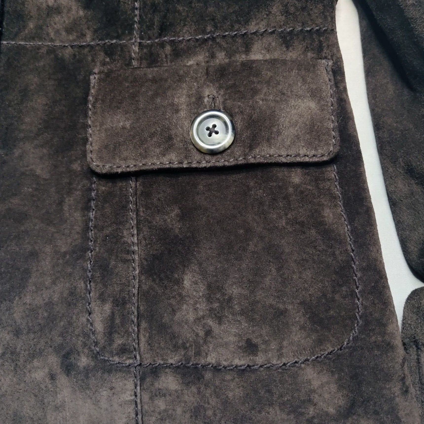 Alfani ALFANI Women Petites Large Brown Removable Fur Collar Leather Jacket EUC Jacket Womens Petites Brown Removable Fur Collar Leather Jacket ALFANI Size L / US 10 / IT 46 - 5 Thumbnail