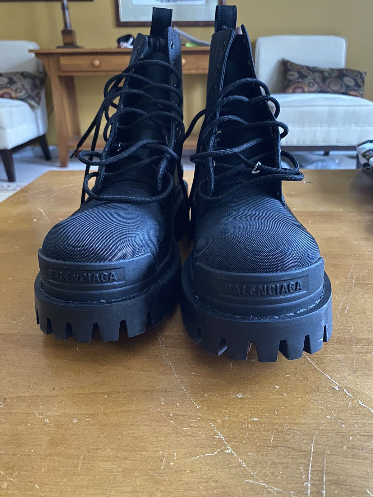 Balenciaga Balenciaga Strike Boots | Grailed