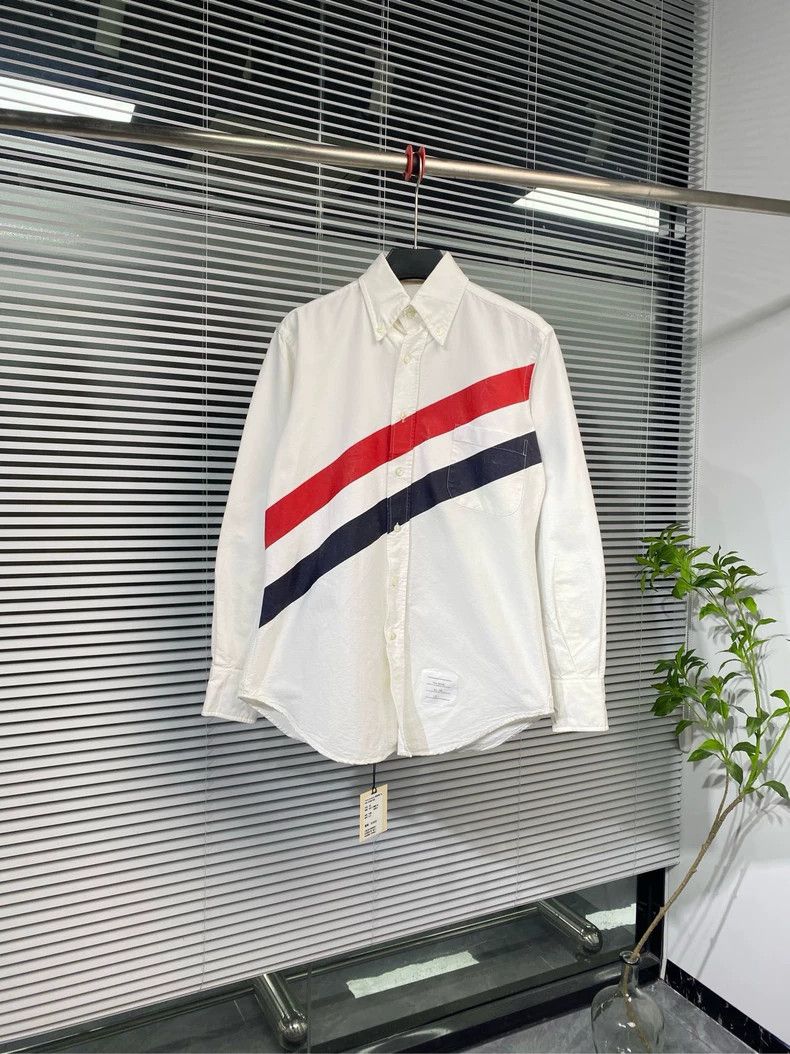 Thom Browne Thom Browne shirt Size US S / EU 44-46 / 1 - 1 Thumbnail