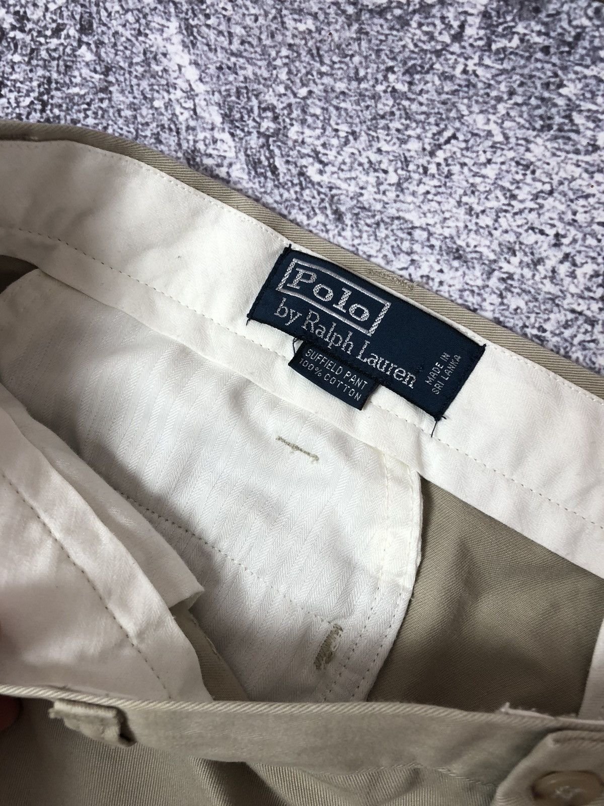 Vintage Mens casual pants Polo Ralph Lauren size 40/35 rare usa y2k Size US 40 / EU 56 - 4 Thumbnail