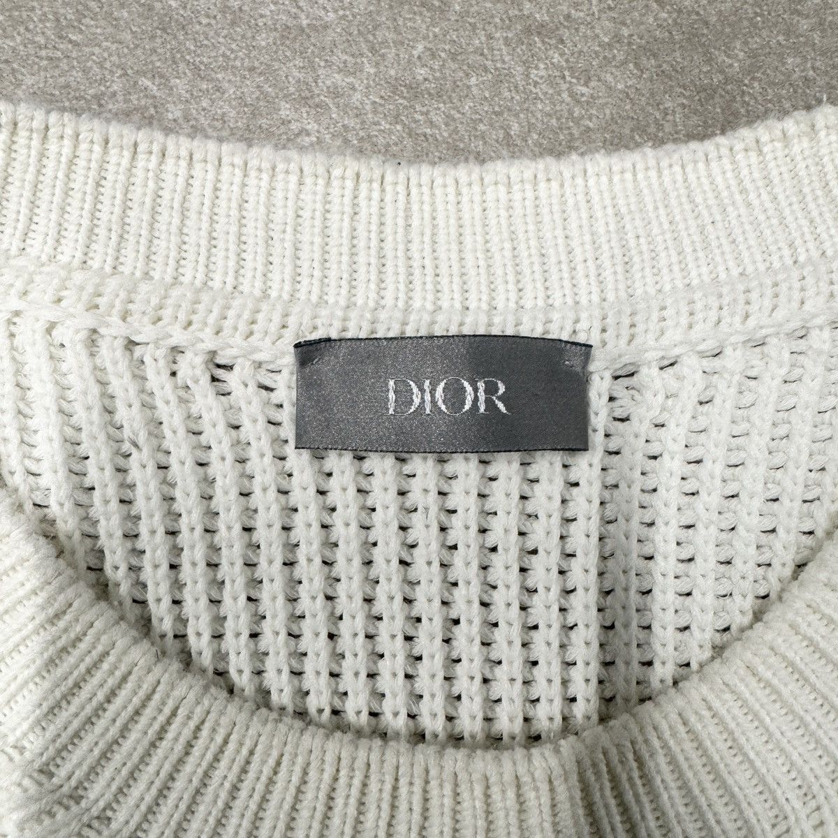 Dior Dior x Kenny Scharf Pullover Sweater In White RRP £1100 Size US M / EU 48-50 / 2 - 5 Thumbnail