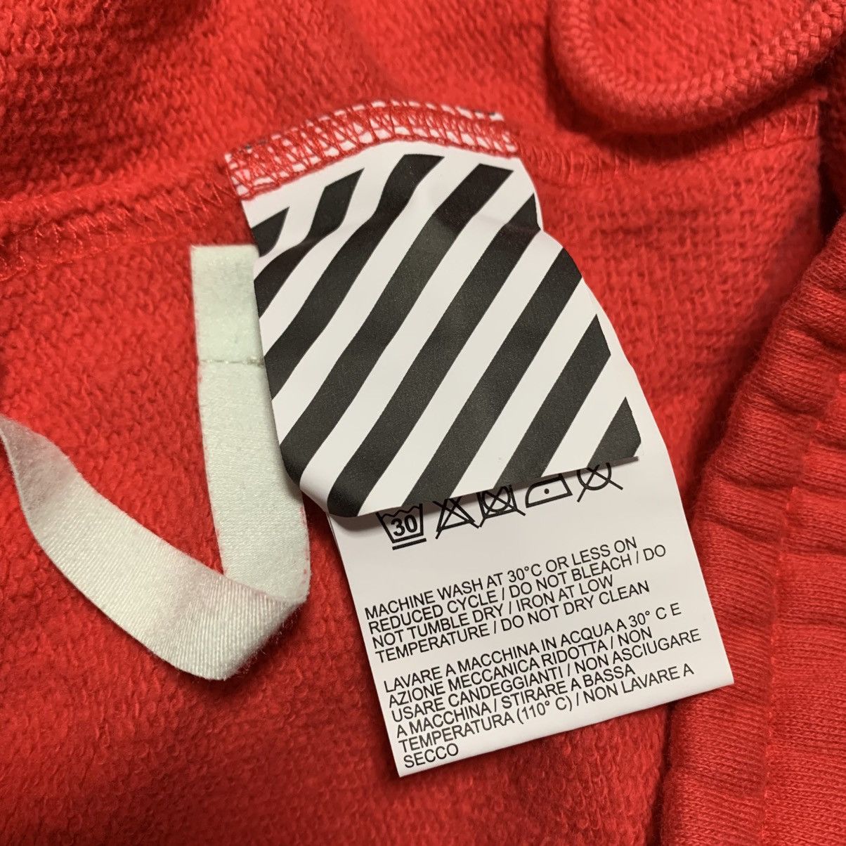 Off-White Off White XL Shorts Outline Diag Red Bottoms Virgil Abloh Size US 36 / EU 52 - 7 Thumbnail