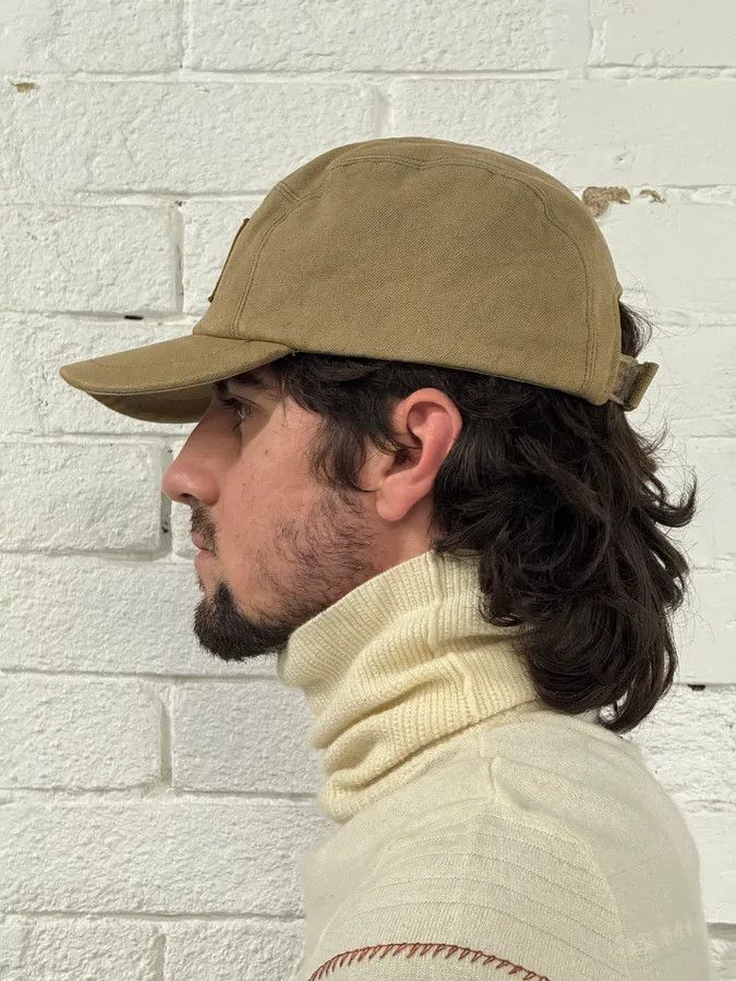 Dolce & Gabbana 2000s Dolce & Gabbana Camel Canvas Cap Size ONE SIZE - 3 Thumbnail
