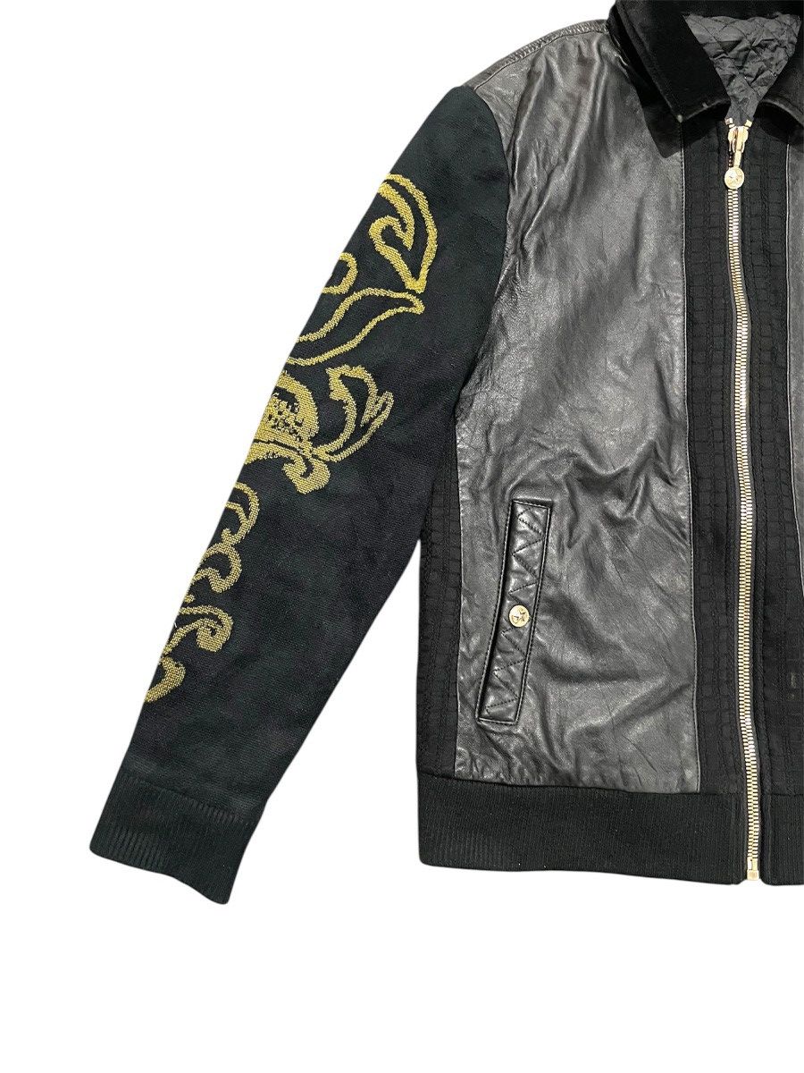 14th Addiction × KMRii × Le Grande Bleu (L.G.B.) 2000s Gold Prince - Vkei Style Liner Western Jacket Size US M / EU 48-50 / 2 - 3 Thumbnail