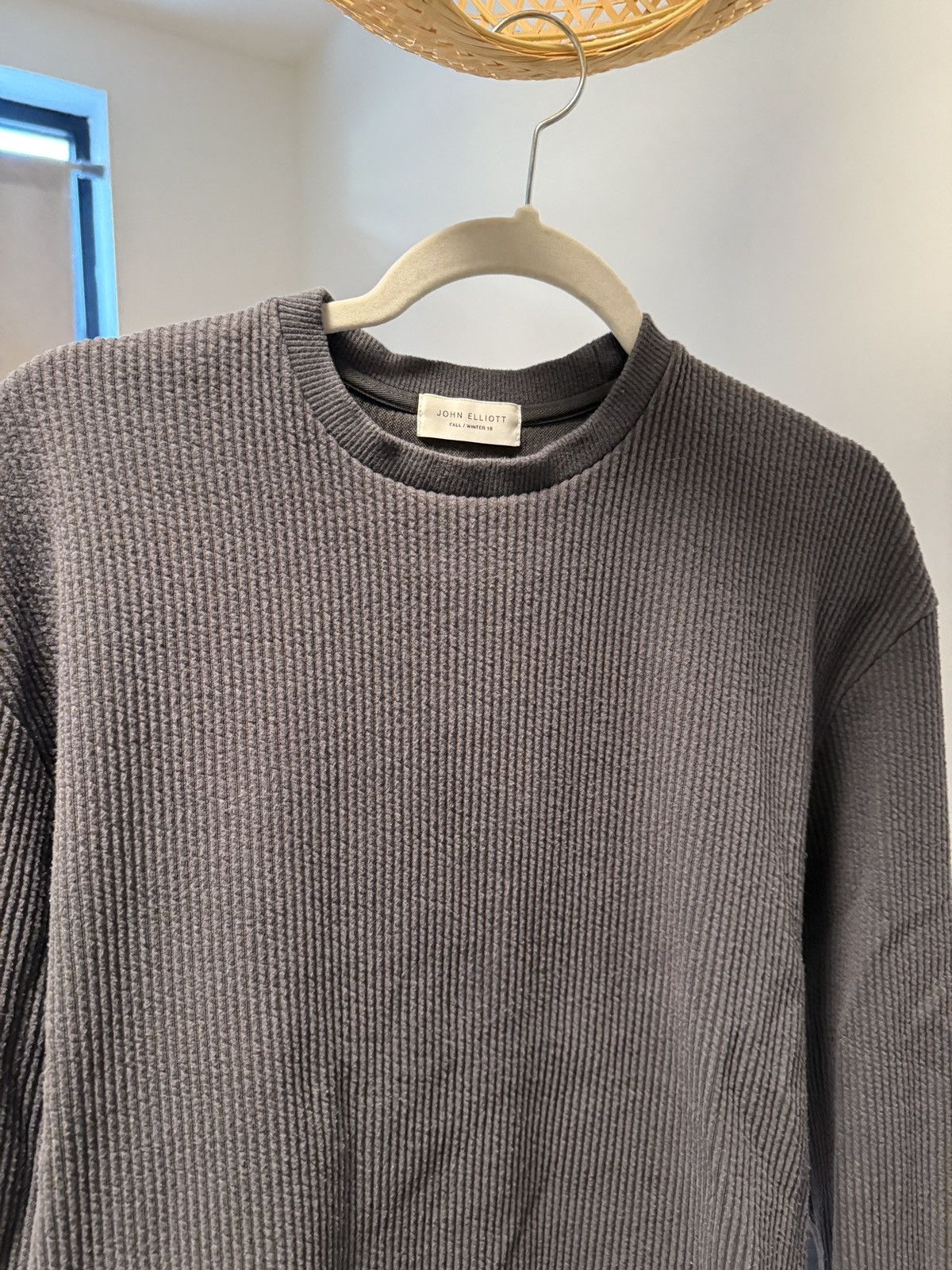 John Elliott JOHN ELLIOT LS THERMAL HENLEY SIZE 2 MEDIUM Size US M / EU 48-50 / 2 - 2 Thumbnail