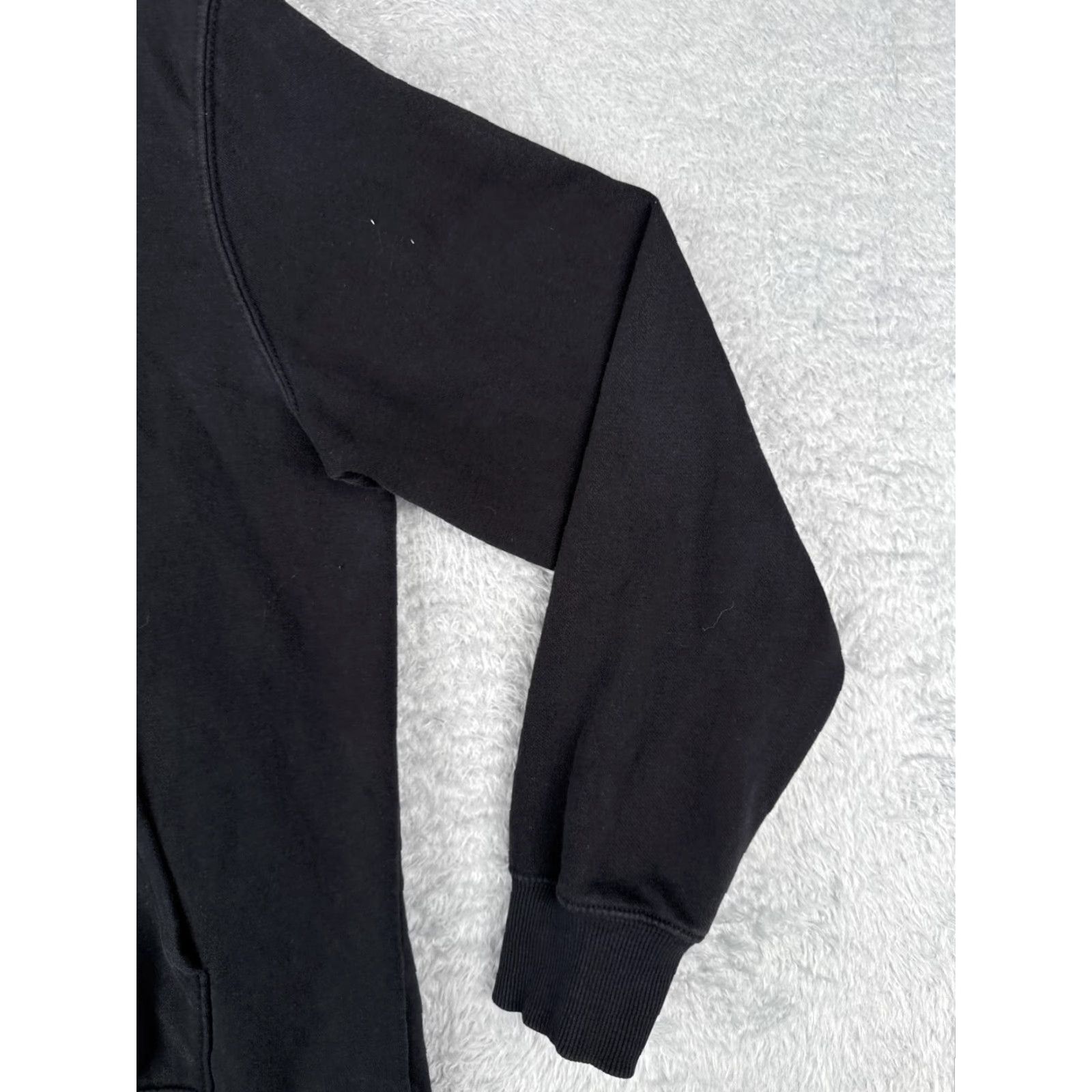 The North Face The North Face Hoodie Mens M Black Pullover Cotton Blend Logo Pockets 90s? (adjusted) Size US M / EU 48-50 / 2 - 2 Thumbnail