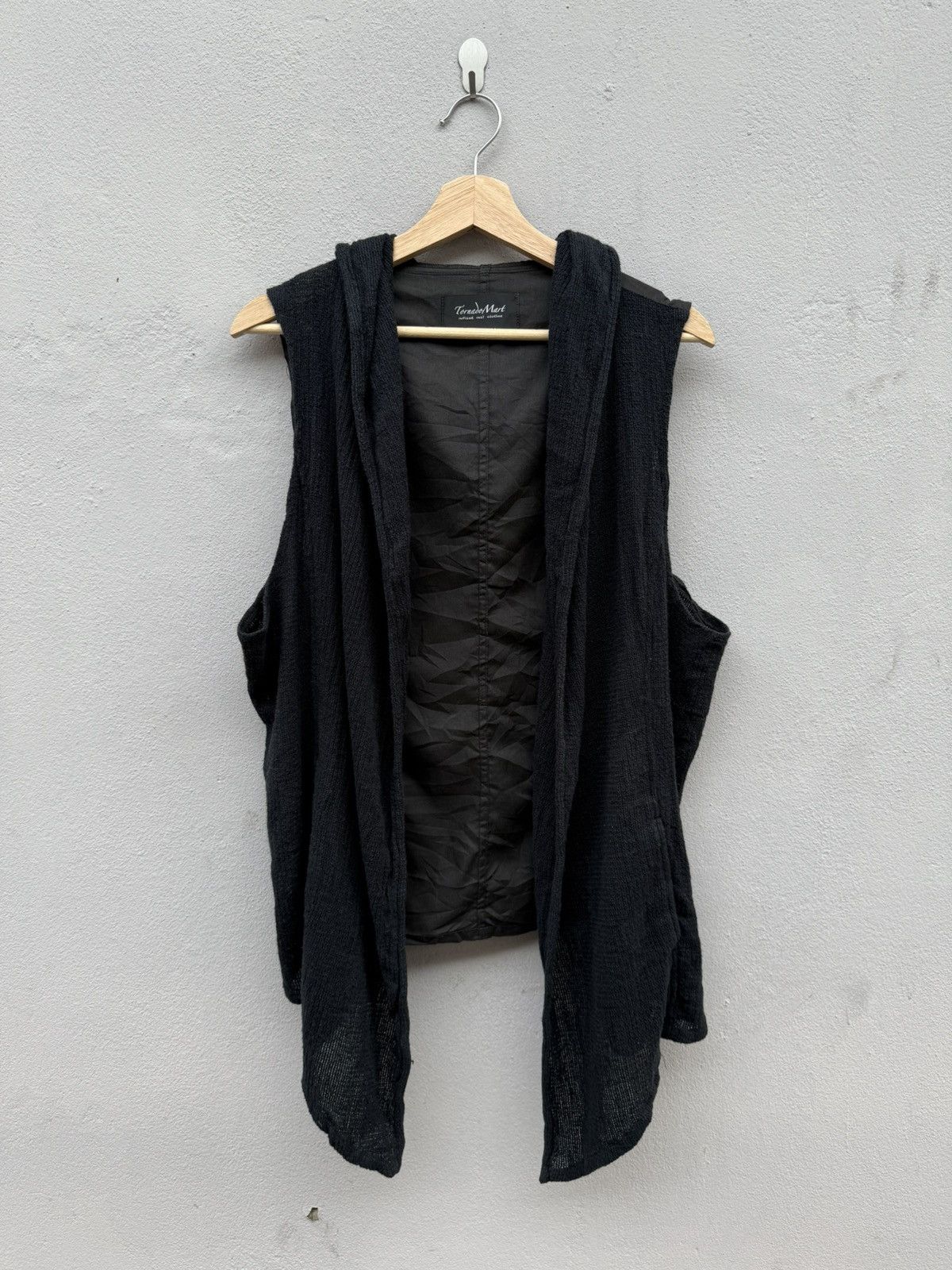 Tornado Mart Tornado Mart Extra Long Hoodie Rick Owens Inspired Size US M / EU 48-50 / 2 - 2 Thumbnail