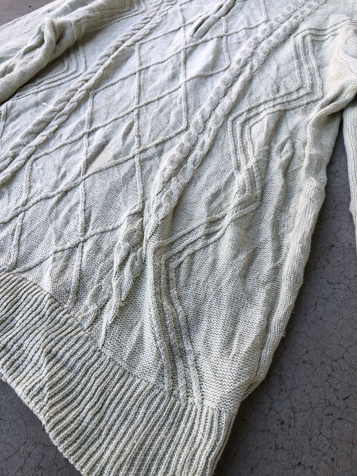 Aran Isles Knitwear × Japanese Brand Japanesebrand Pureknit Jumper/Memeri Knitting Pattern Size US M / EU 48-50 / 2 - 6 Thumbnail