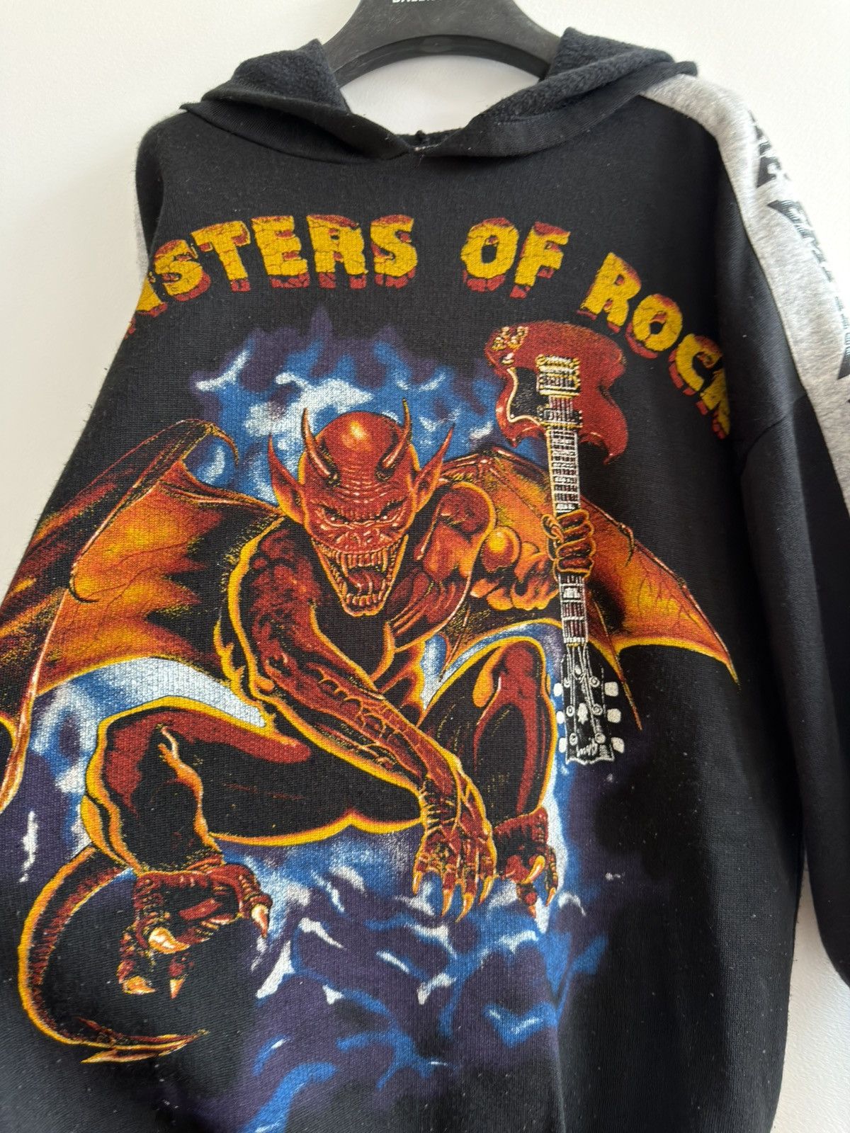 AC/DC *RARE* 1999 90s Monsters of Rock HOODIE ACDC Metallica vtg Size US XL / EU 56 / 4 - 5 Thumbnail