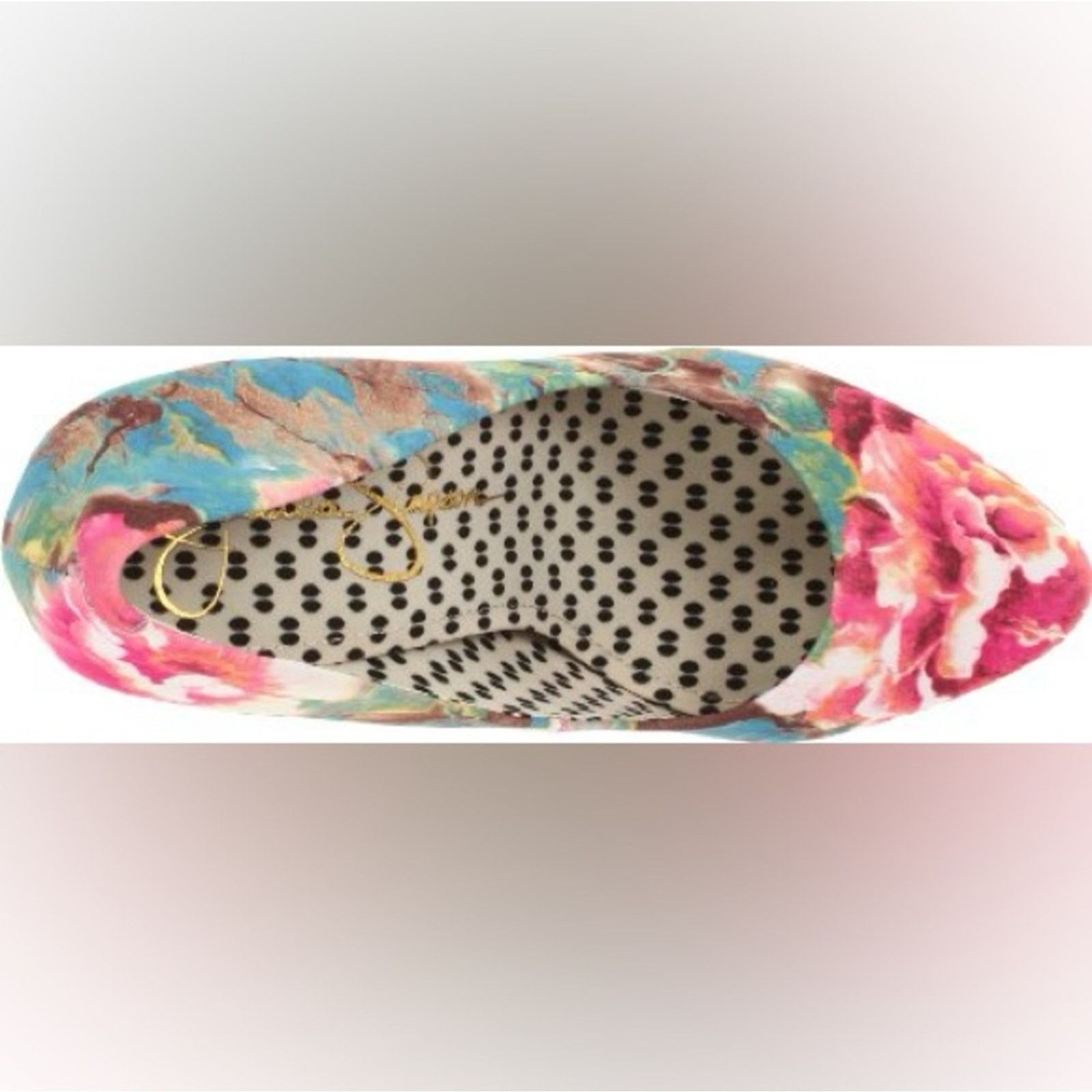 Jessica Simpson JESSICA SIMPSON Bright Floral Platform Heels (Size 6.5) Size US 6.5 / IT 36.5 - 15 Thumbnail
