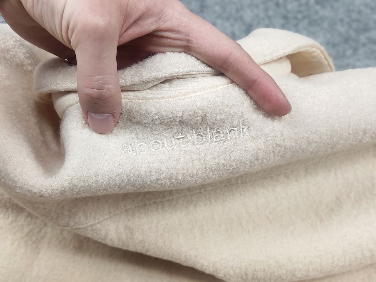 About:Blank About:Blank cropped wool oversized pockets Overshirt jacket Size US L / EU 52-54 / 3 - 12 Thumbnail