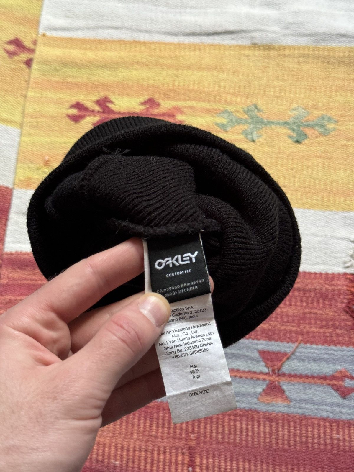 Oakley Oakley 2018 Black y2k Japanese Black Hat Size ONE SIZE - 4 Thumbnail