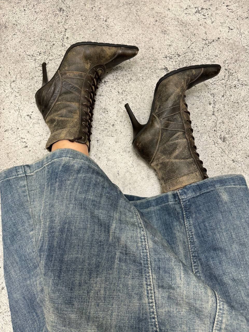 Other Ankle boots Faded Balenciaga Style Size US 8 / IT 38 - 4 Thumbnail