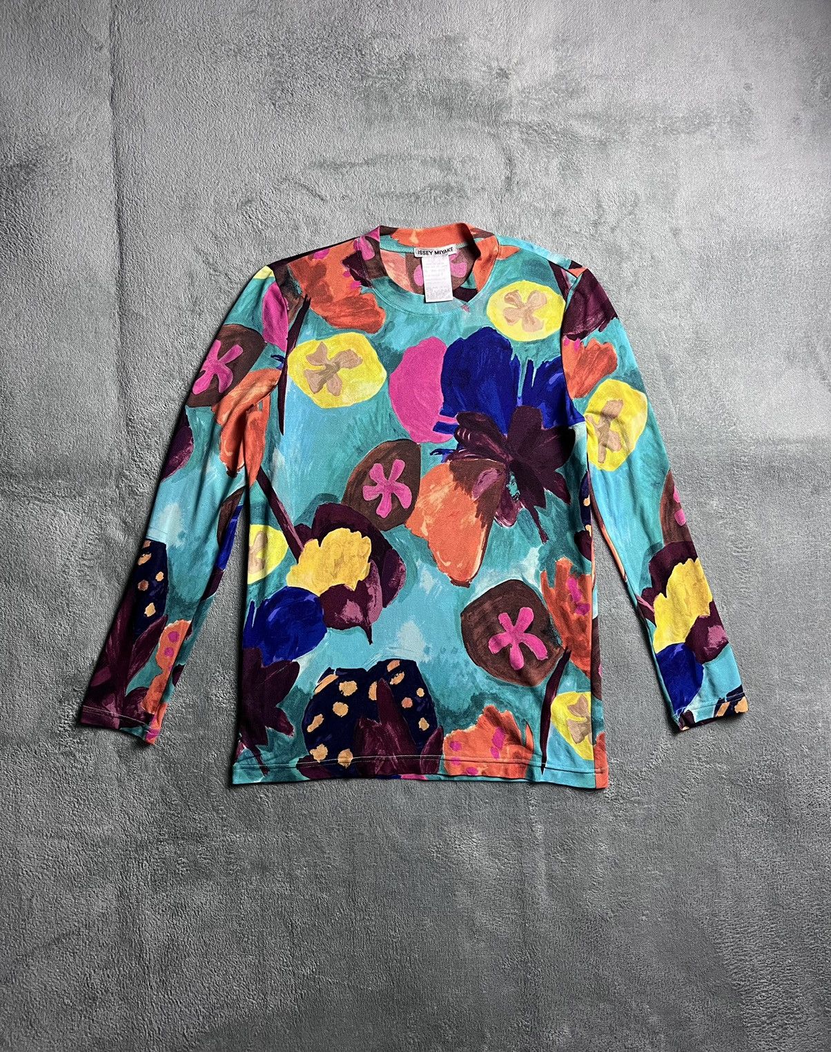 Issey Miyake Issey Miyake - F/W96 flower abstract L/S Size S / US 4 / IT 40 - 2 Thumbnail