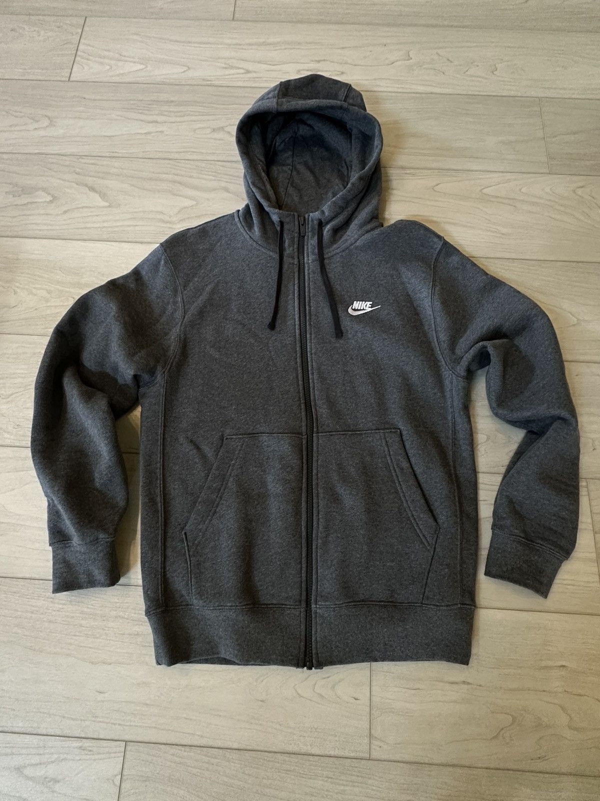 Nike Nike “Charcoal Heather Hoodie” Size US S / EU 44-46 / 1 - 1 Thumbnail