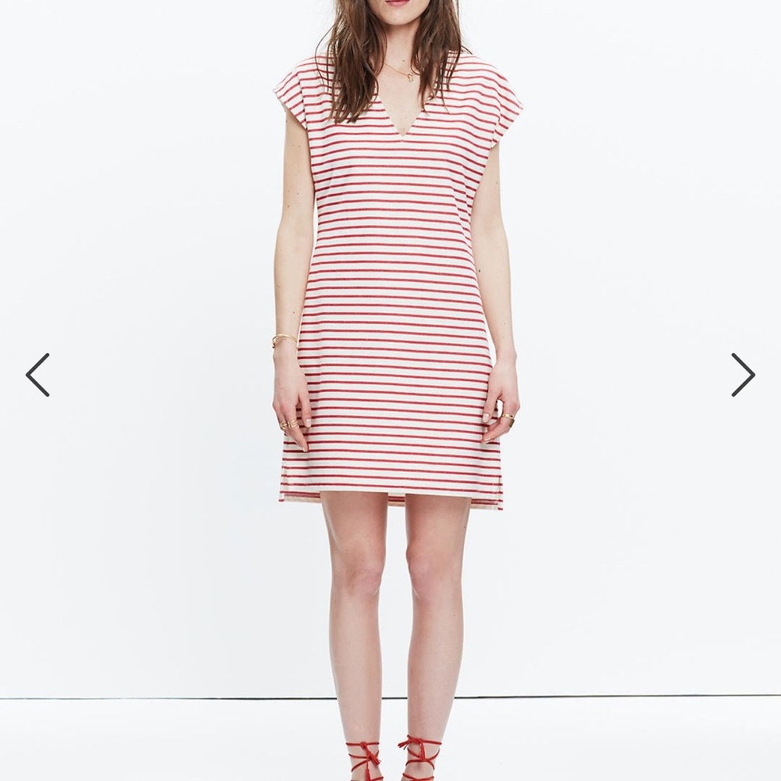 Madewell Madewell Vacances Striped Knit Dress Size XS Size XS / US 0-2 / IT 36-38 - 3 Thumbnail