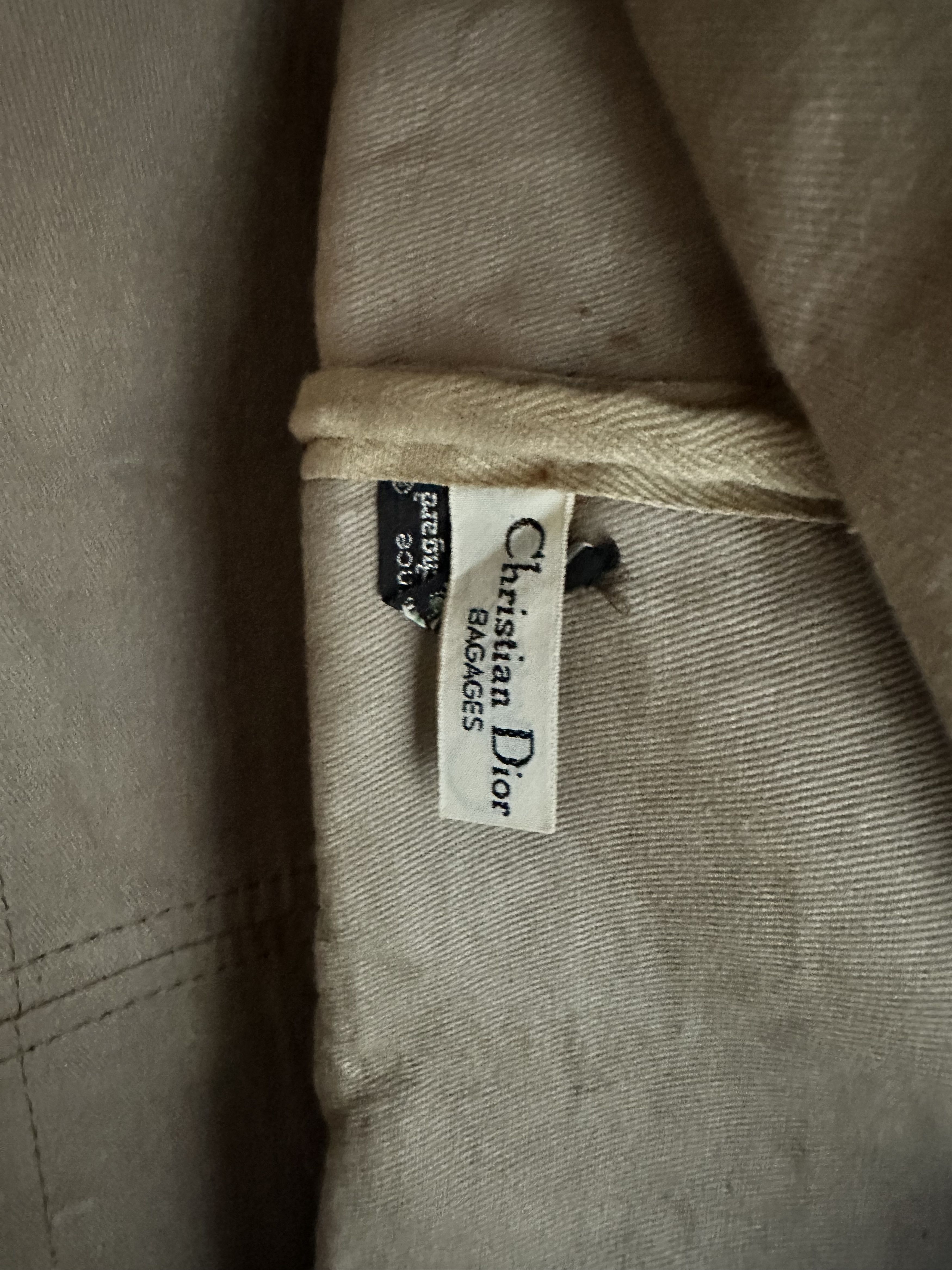Dior Dior Brown Canvas Oblique Large Boston Bag Size ONE SIZE - 6 Thumbnail