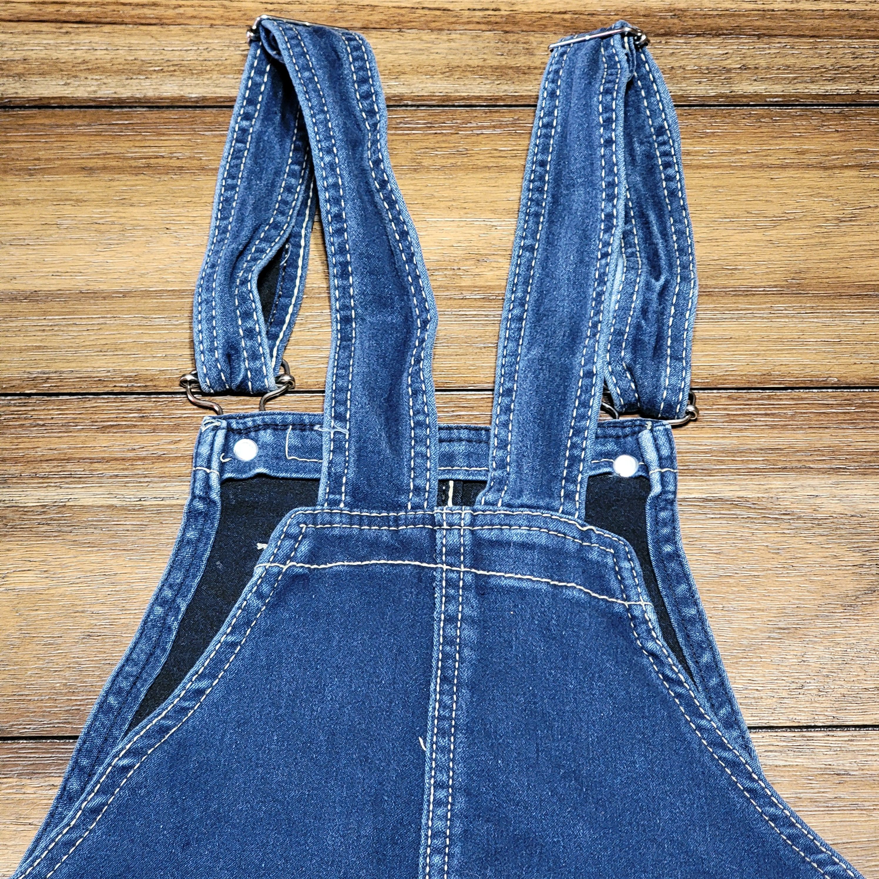 Other Junior Denim Shorts Overalls Size 30" / US 8 / IT 44 - 4 Thumbnail