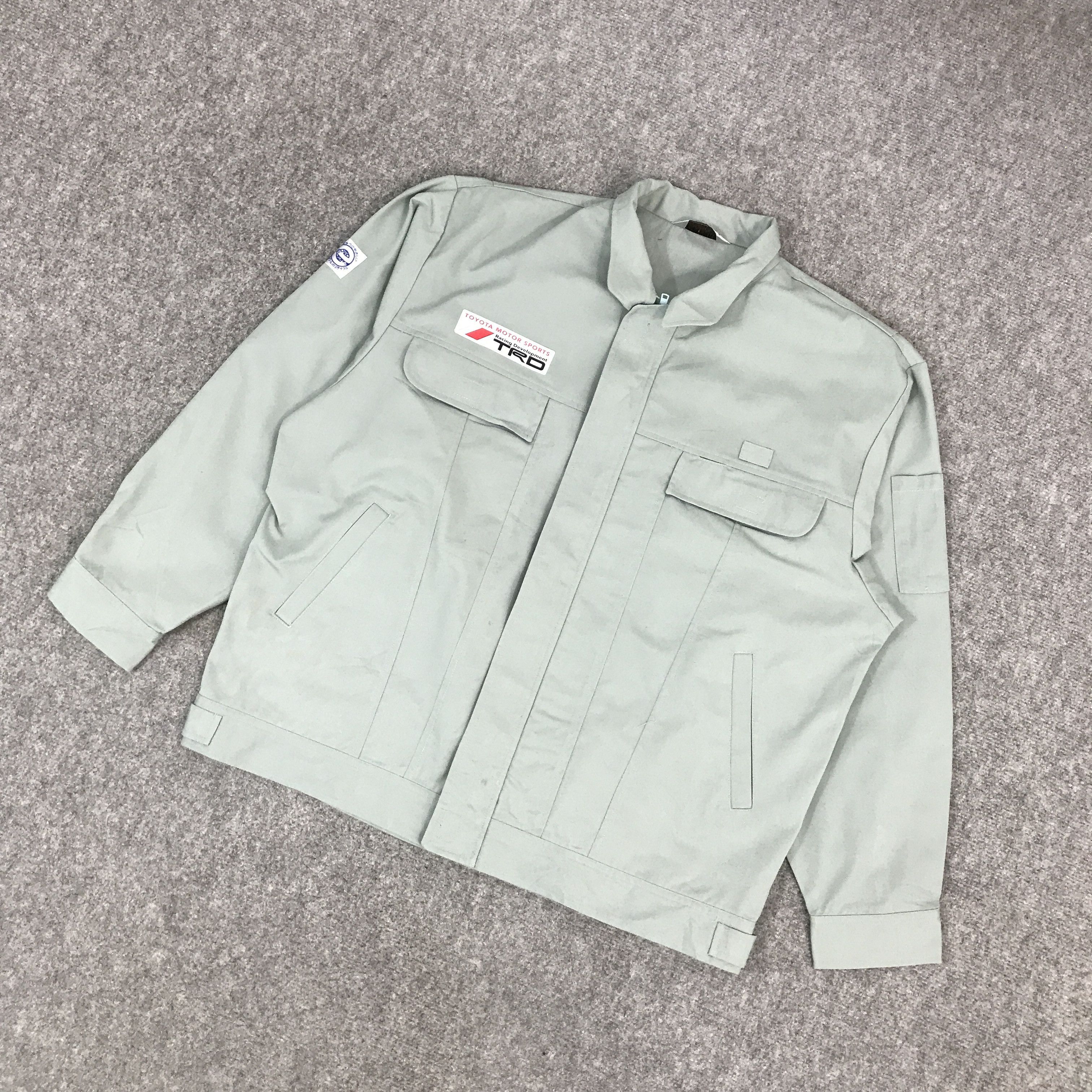 Gear for Sports × Japanese Brand TOYOTA MOTOR SPORTS LIGHT GREEN TRD JACKET Size US L / EU 52-54 / 3 - 5 Thumbnail