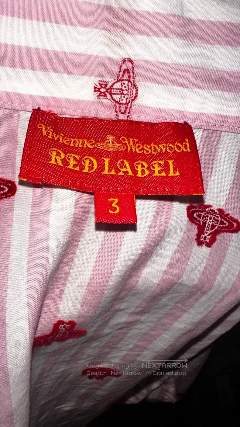 Vivienne Westwood Vivienne Westwood Pink printed doll collar blouse Size L / US 10 / IT 46 - 6 Thumbnail