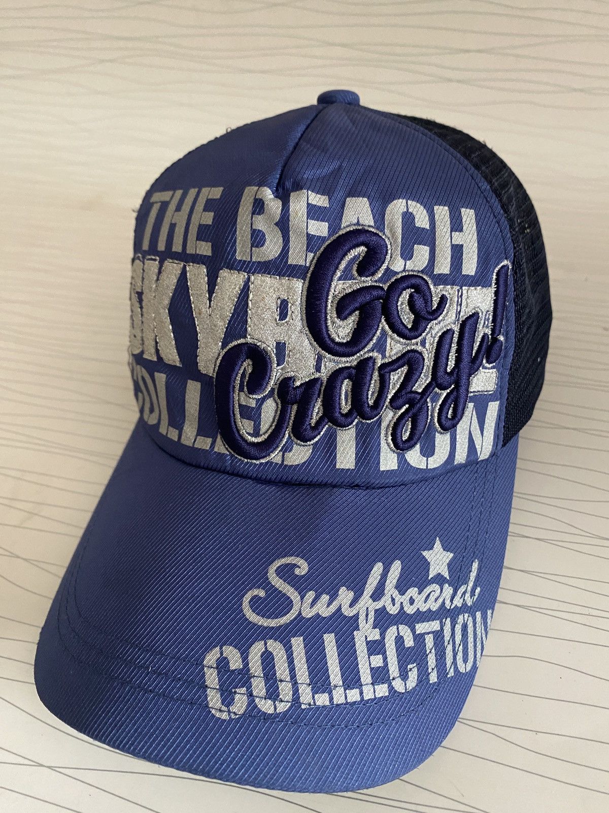 Other Vintage Michel Klein Trucker Hat Size ONE SIZE - 4 Thumbnail