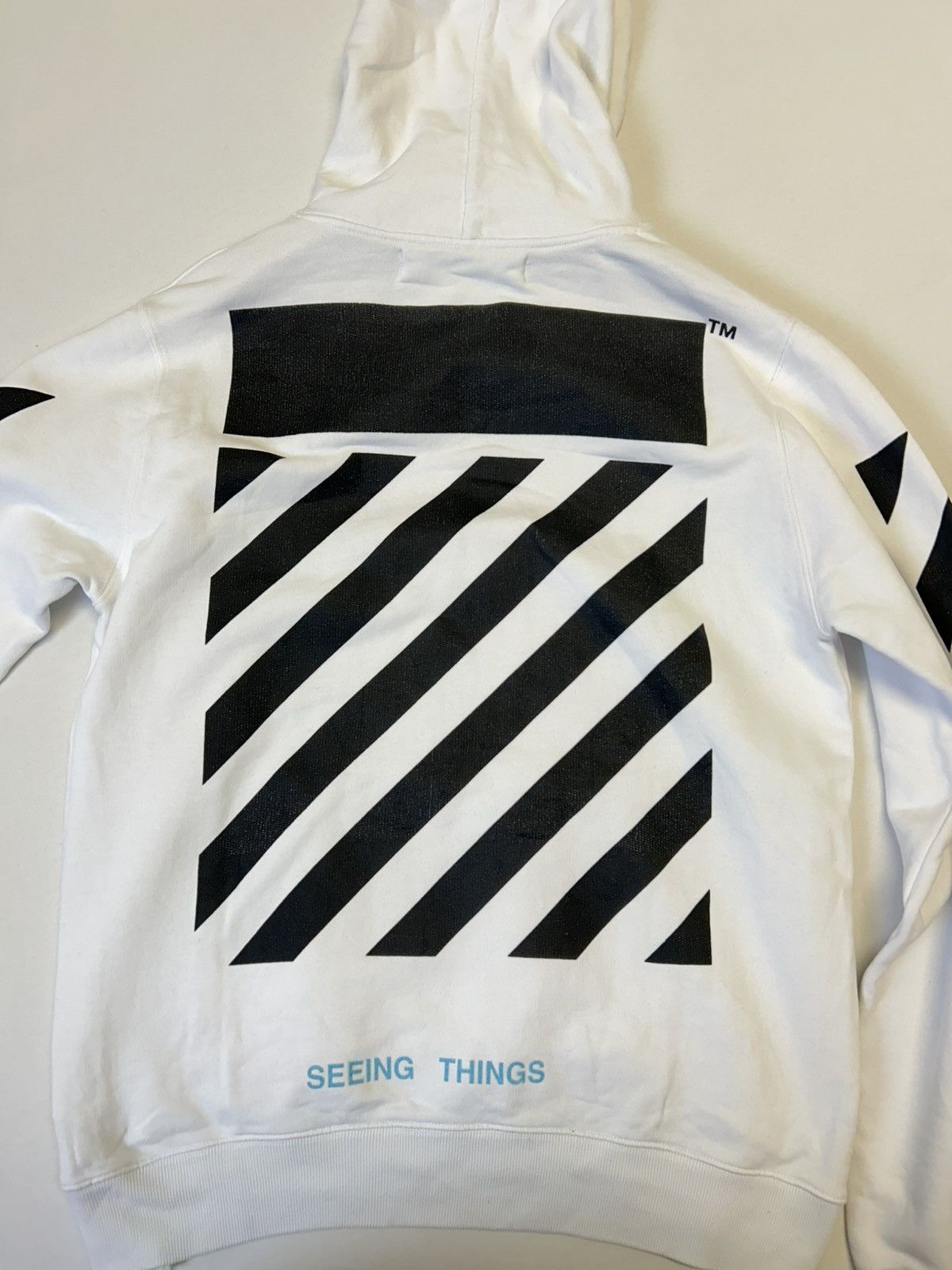 Off-White SS2017 “Seeing Things” Caravaggio Hoodie Size US S / EU 44-46 / 1 - 7 Thumbnail