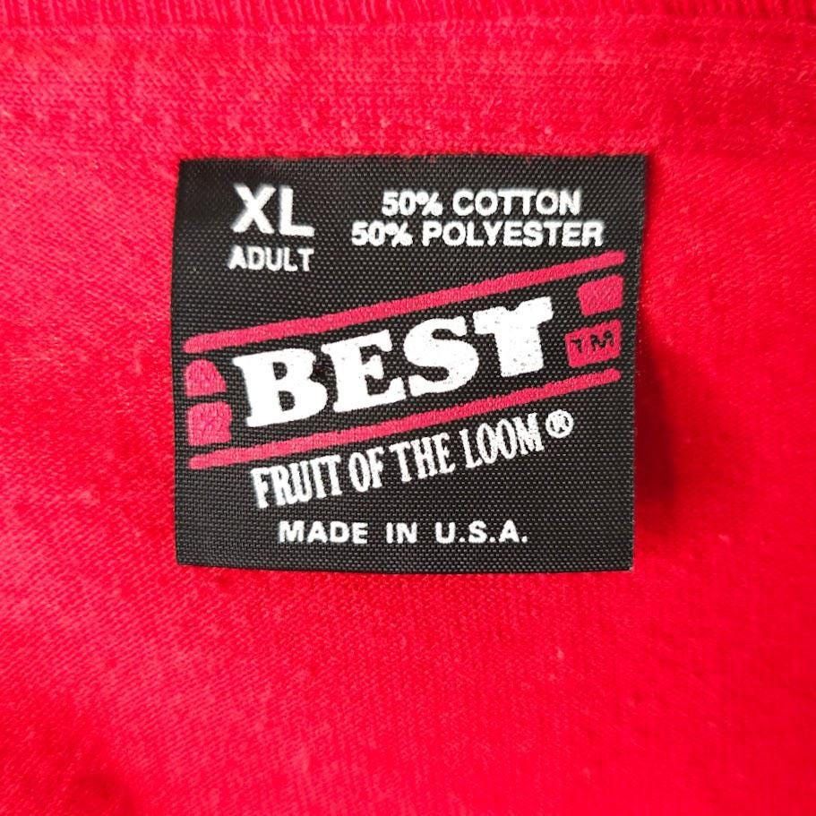 Vintage Vintage Deer T Shirt Mens Size XL Red 90s All Over Print Size US XL / EU 56 / 4 - 6 Thumbnail