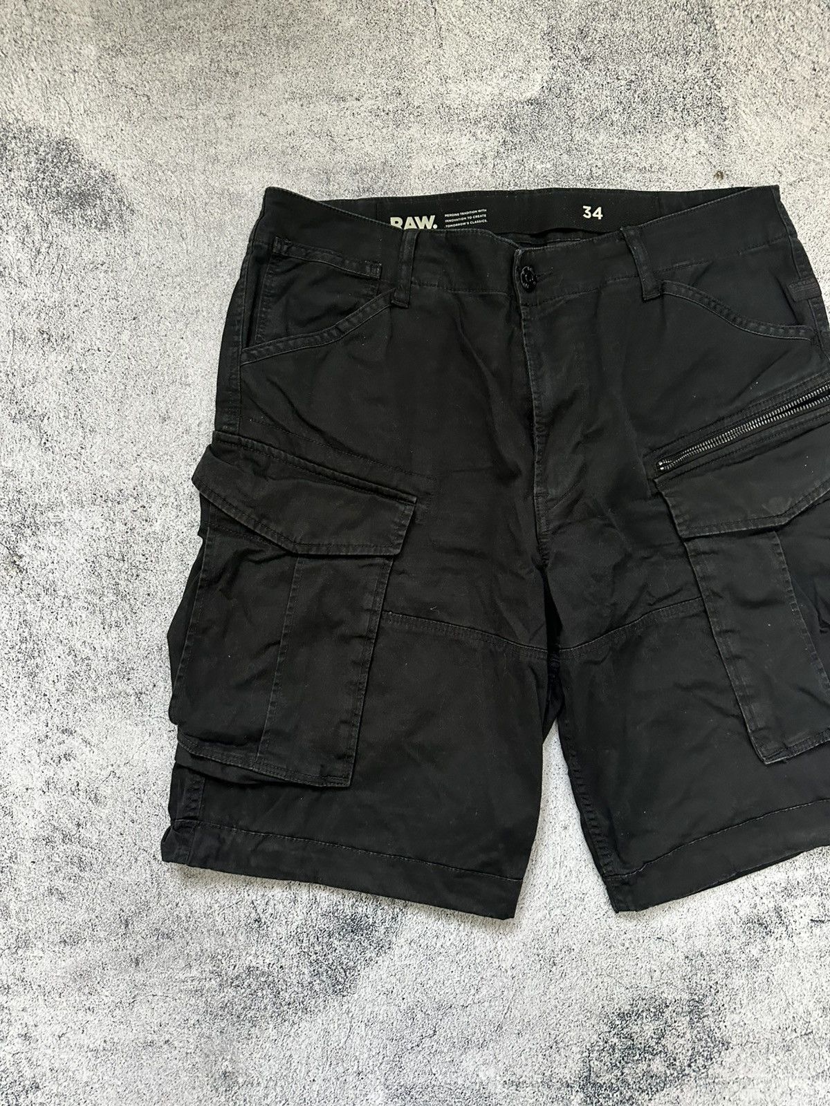 G-Star G-Star Raw Cargo Shorts Metal Logo W34 Size Size US 34 / EU 50 - 2 Thumbnail