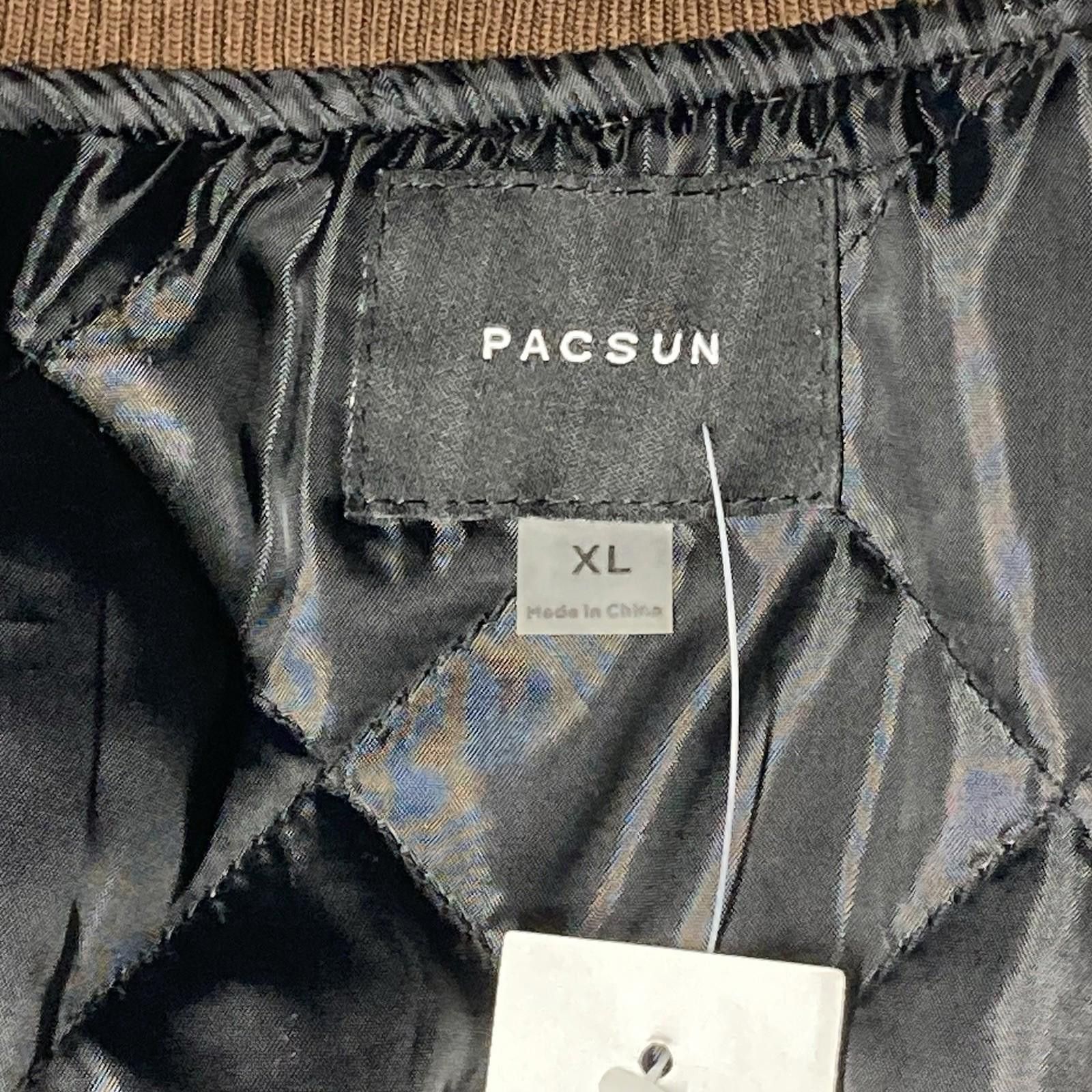 Pacsun NEW Men’s XL Pacsun Paradise LA California Brown Jacket Size US XL / EU 56 / 4 - 9 Thumbnail
