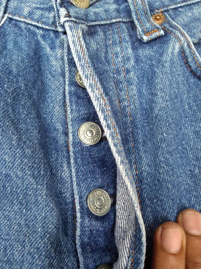 Levi's × Vintage 80s Vintage Levis 501 Made In USA Denim Jeans 28x32 Size US 28 / EU 44 - 4 Thumbnail