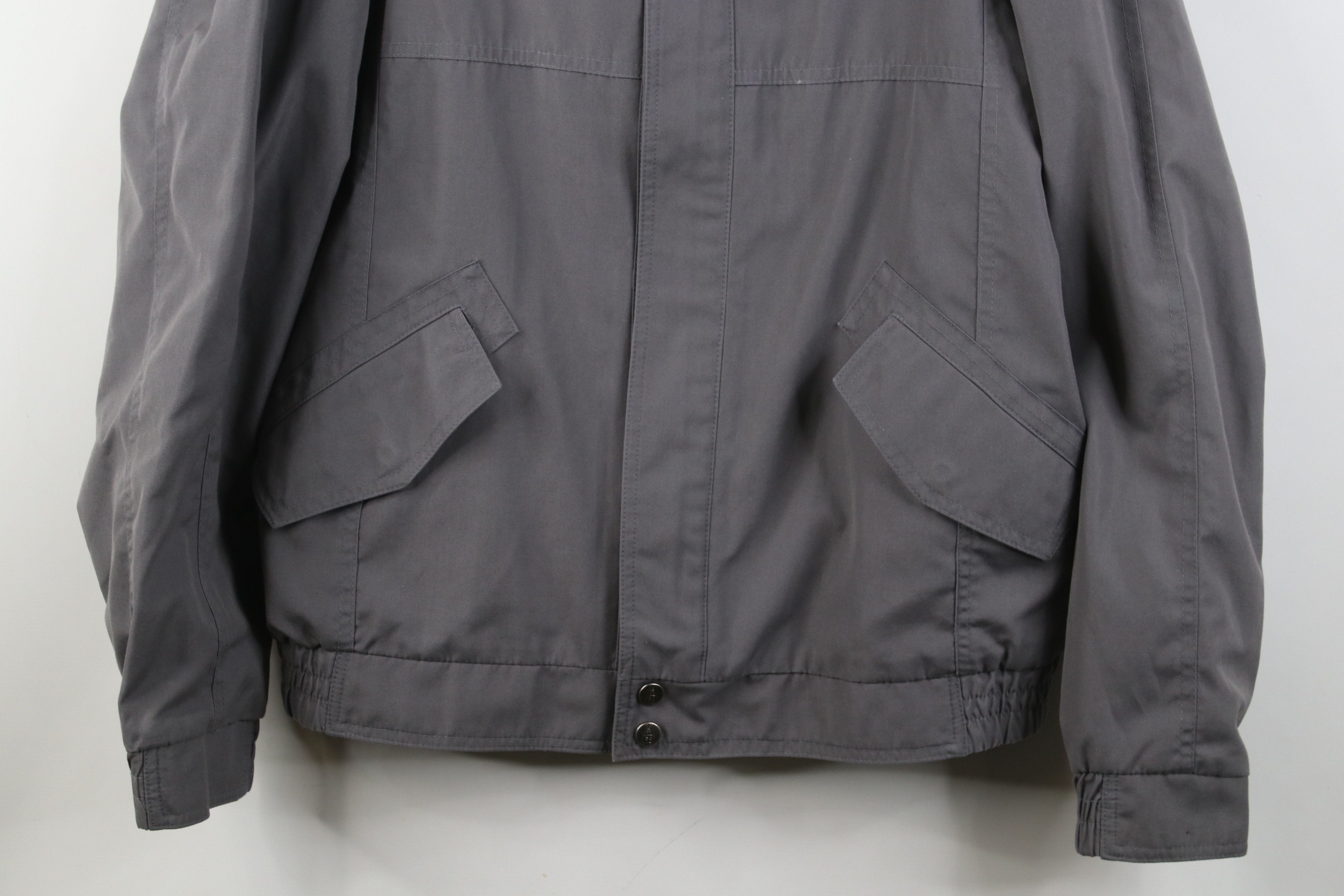 Vintage Vintage 90s Streetwear Full Zip Cafe Racer Bomber Jacket Size US XXL / EU 58 / 5 - 3 Thumbnail
