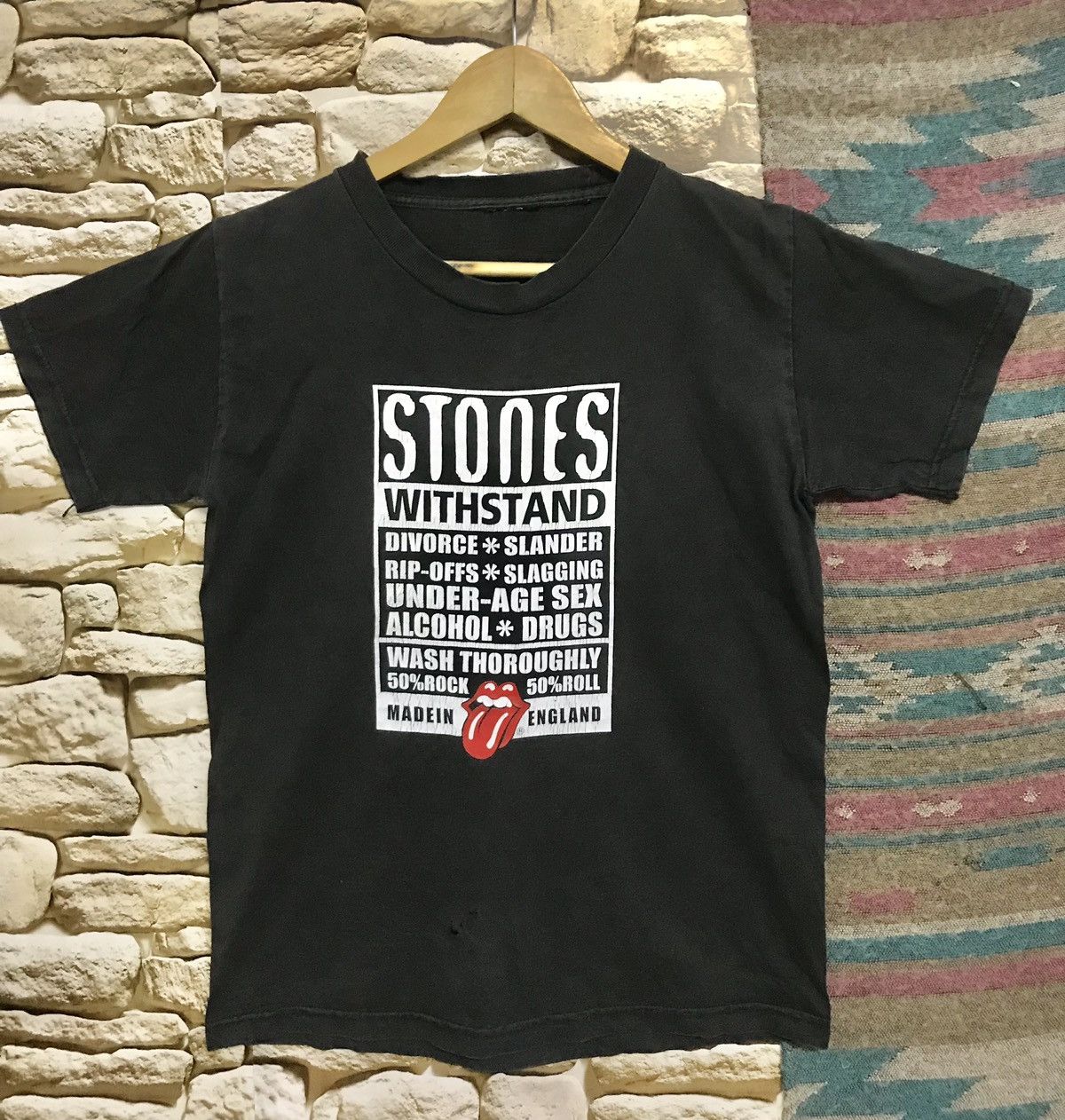 Band Tees × The Rolling Stones Bootleg The Rolling Stones Tess Size US S / EU 44-46 / 1 - 1 Thumbnail