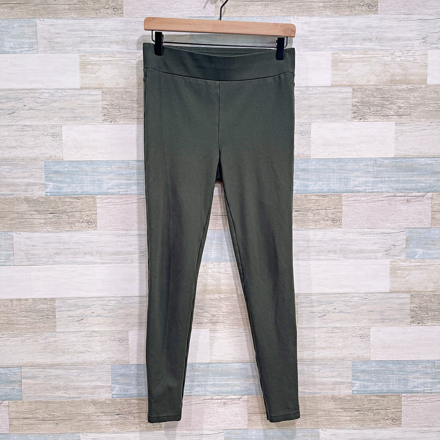 Loft LOFT Seamed Ponte Knit Legging Pants Green Womens Small Size 27" / US 4 / IT 40 - 1 Thumbnail