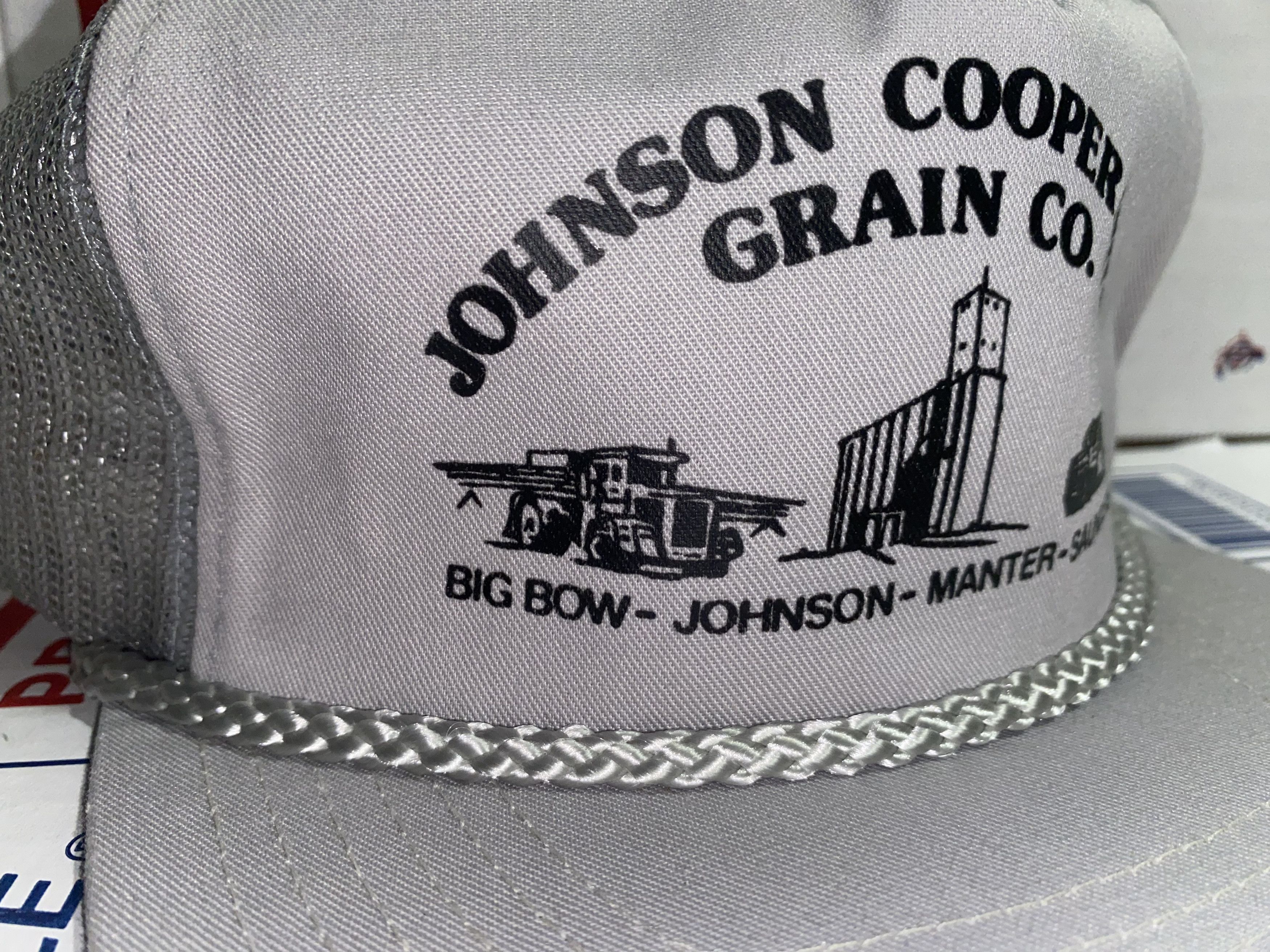 Other vintage Trucker Hat Johnson Cooperative Grain Co Company Cap Size ONE SIZE - 3 Thumbnail