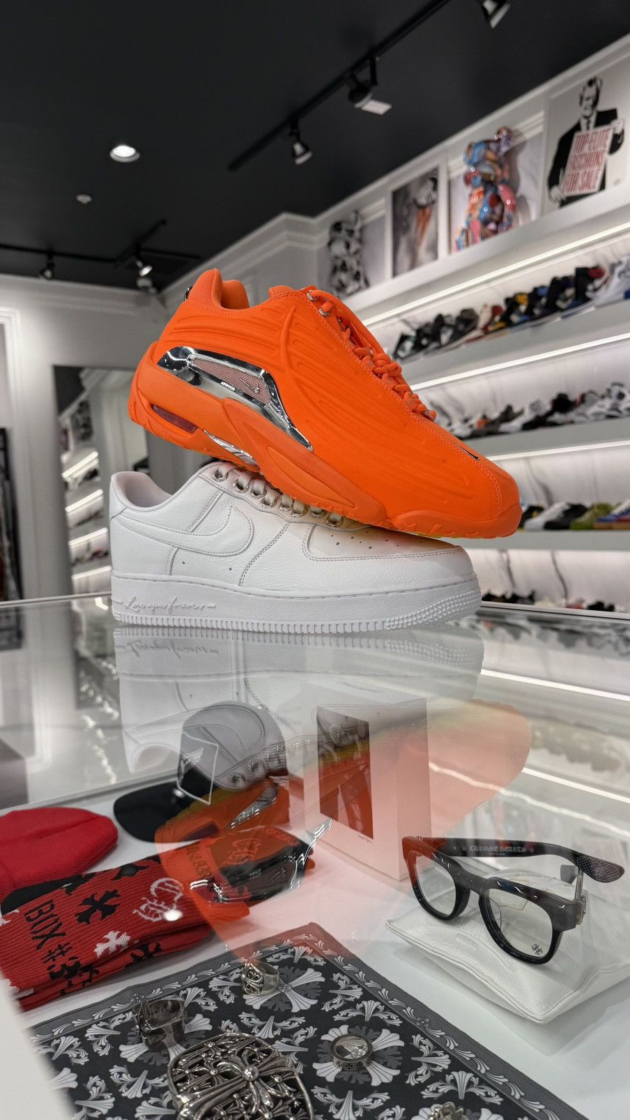 Chrome Hearts Nike x Chrome Hearts x NOCTA Hot Step II Size US 12.5 / EU 45-46 - 7 Thumbnail