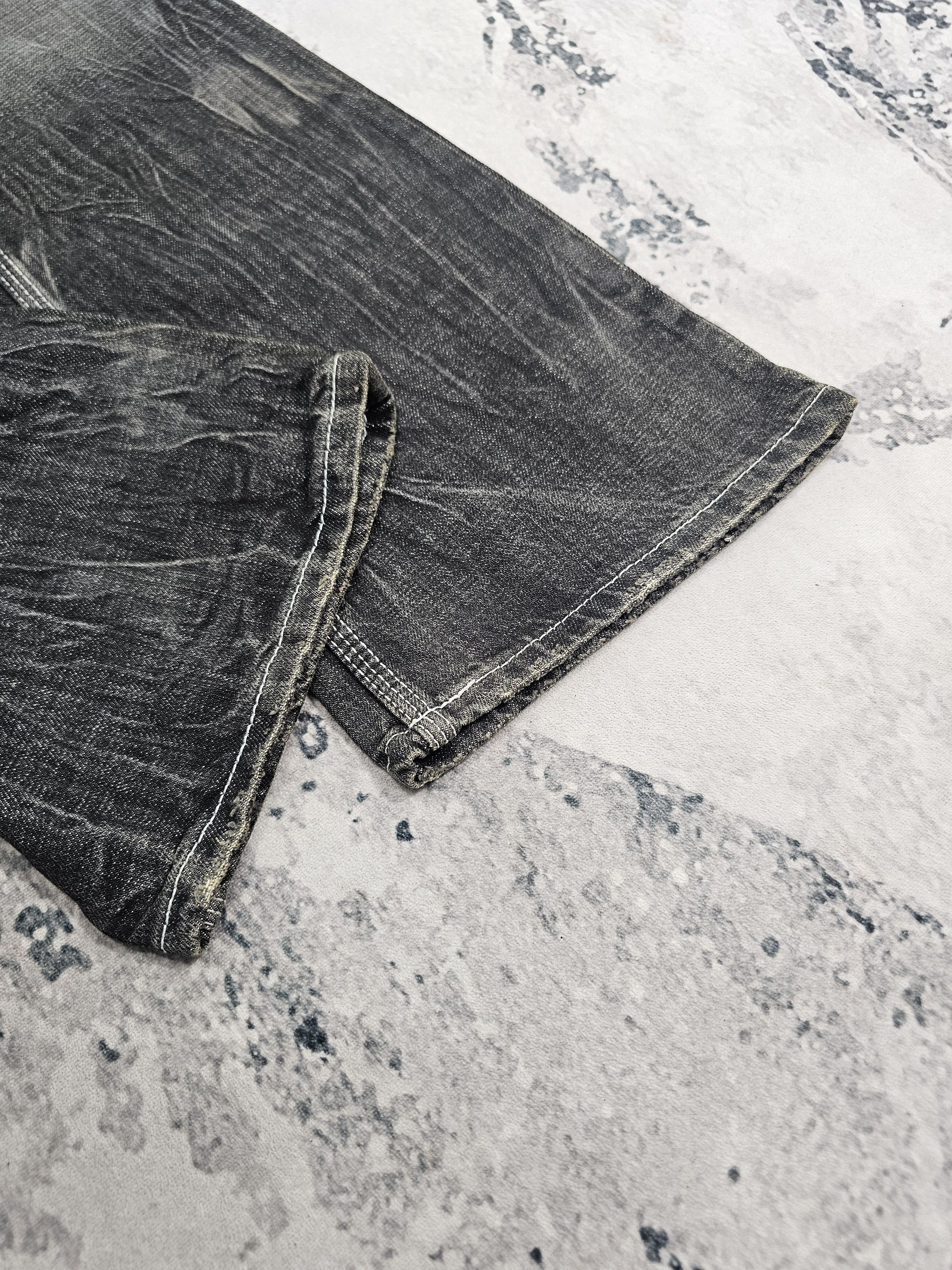 GLAD NEWS Bootcut Flare Stone Wash Black Jeans JB0365