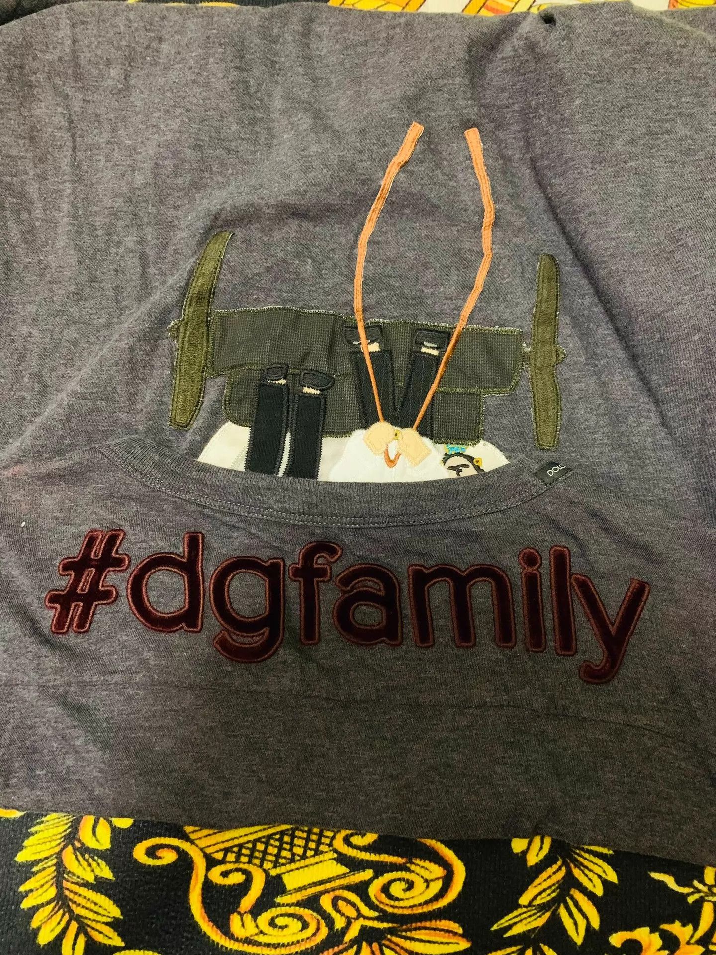 Dolce & Gabbana DOLCE & GABBANA Runway Embroidered Longsleeve T-shirt XL Size US XL / EU 56 / 4 - 4 Thumbnail