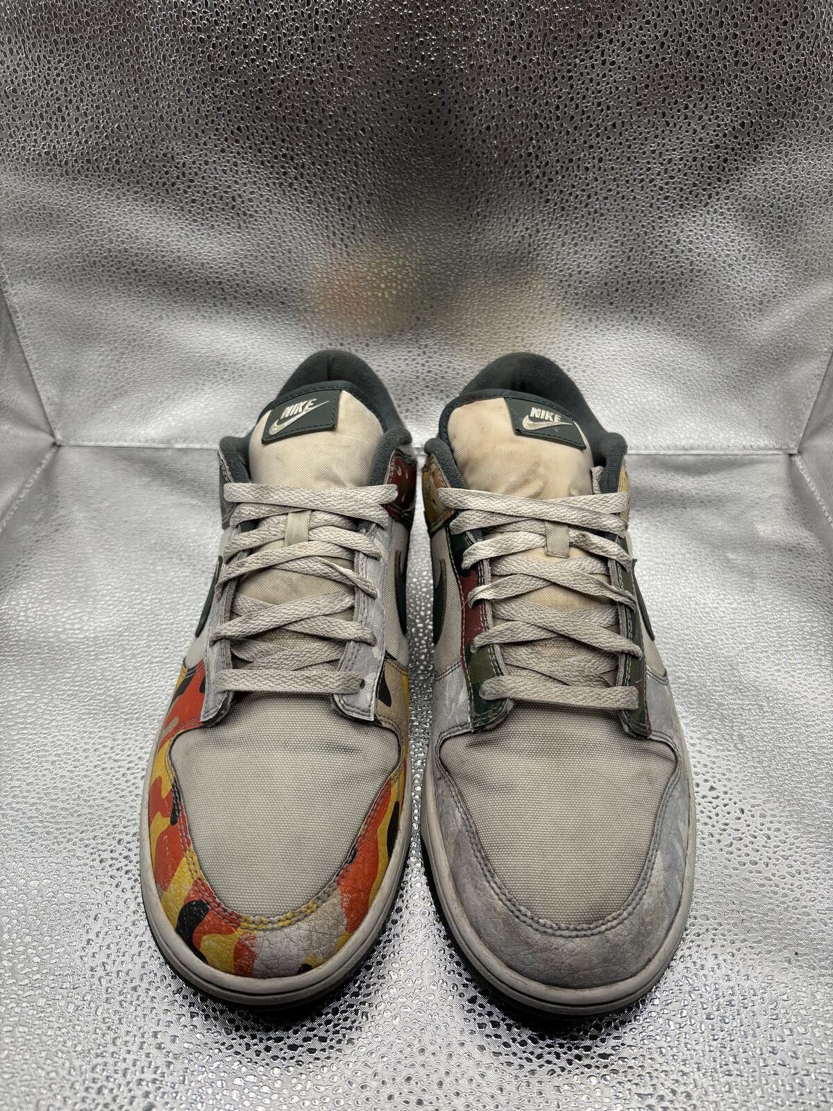 Nike Nike dunk low sail multi-camo Size US 12 / EU 45 - 2 Thumbnail