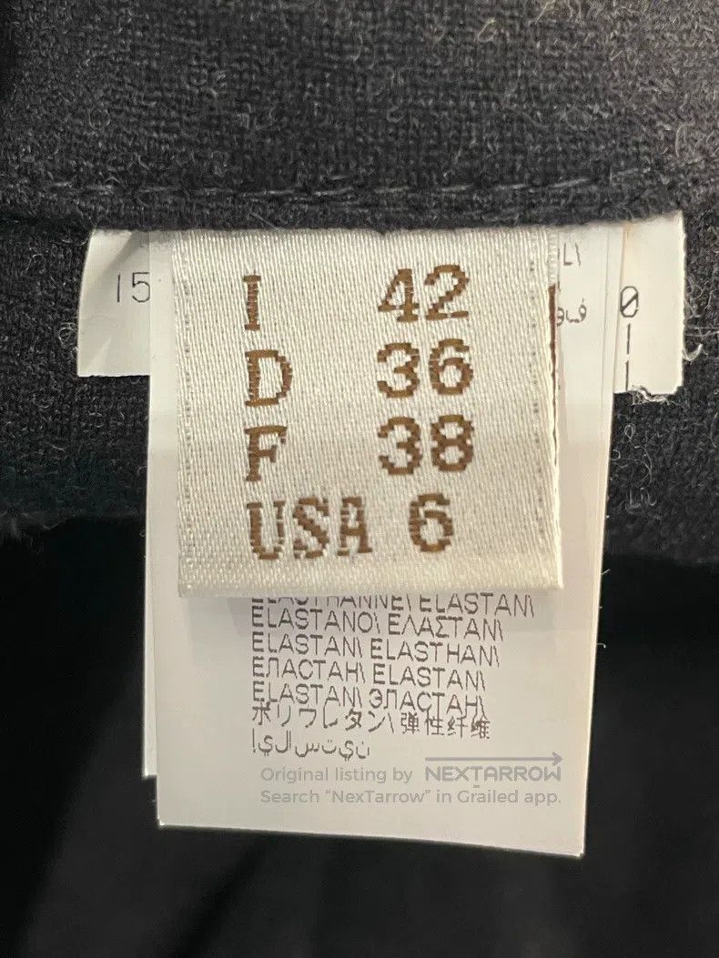 Brunello Cucinelli Brunello Cucinelli Black Gray Beaded Wool Casual Trousers Size 27" / US 4 / IT 40 - 3 Thumbnail