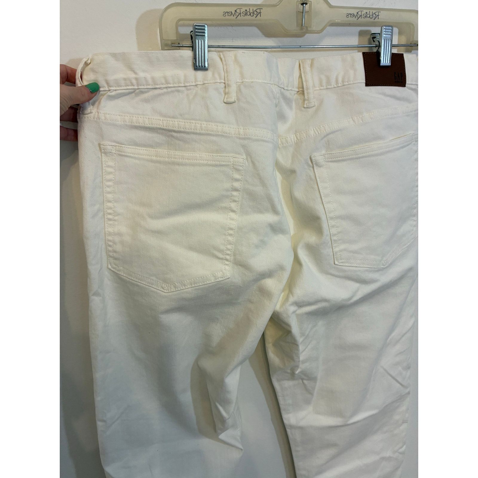 Gap Gap Slim White Jeans 36x34 Men's Denim Pants Classic Size US 36 / EU 52 - 7 Thumbnail