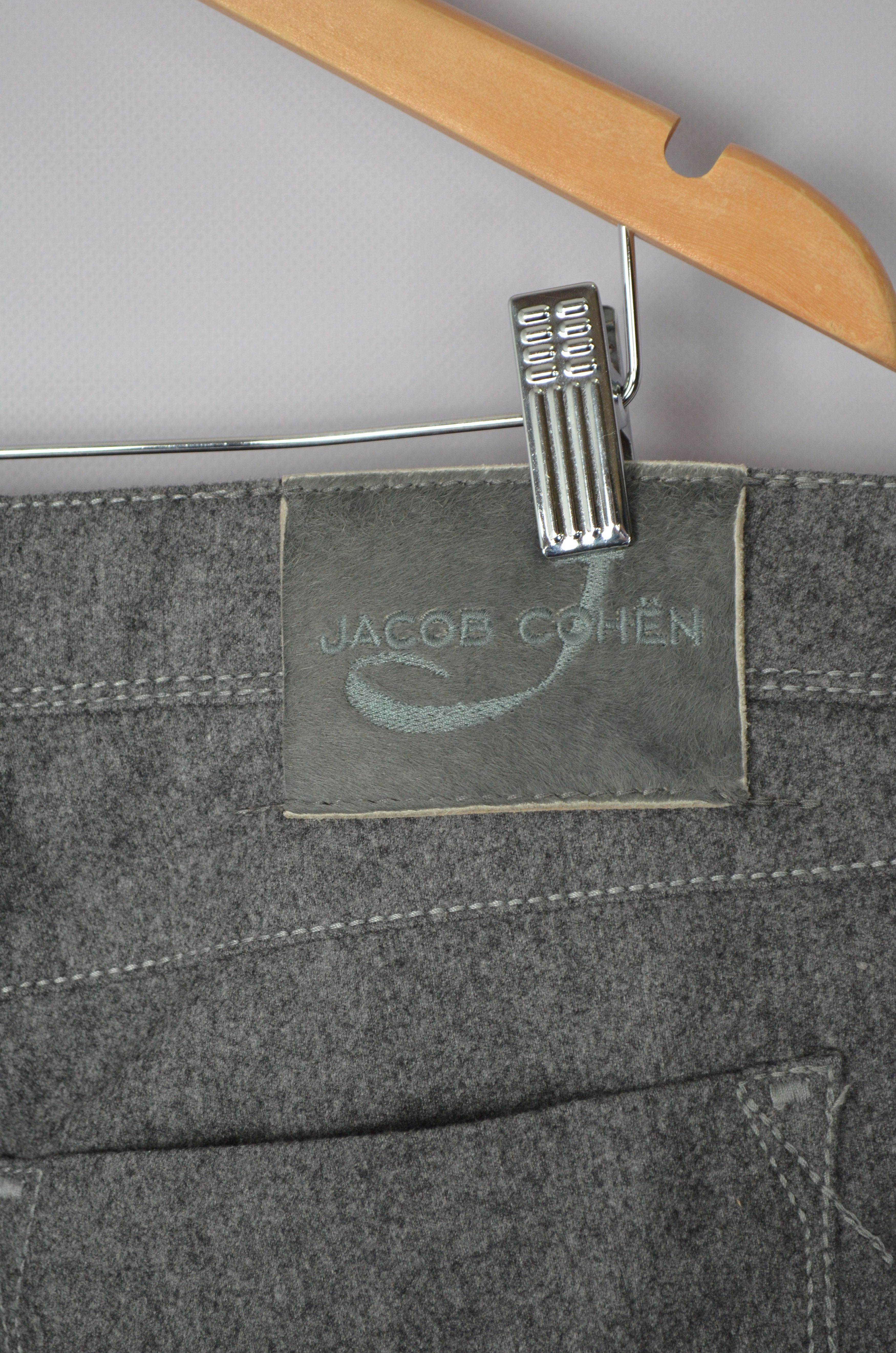 Designer × Jacob Cohen Jacob Cohen Vitale Barberis Canonico 688 Wool Pants W37 L32 Size US 37 - 9 Thumbnail