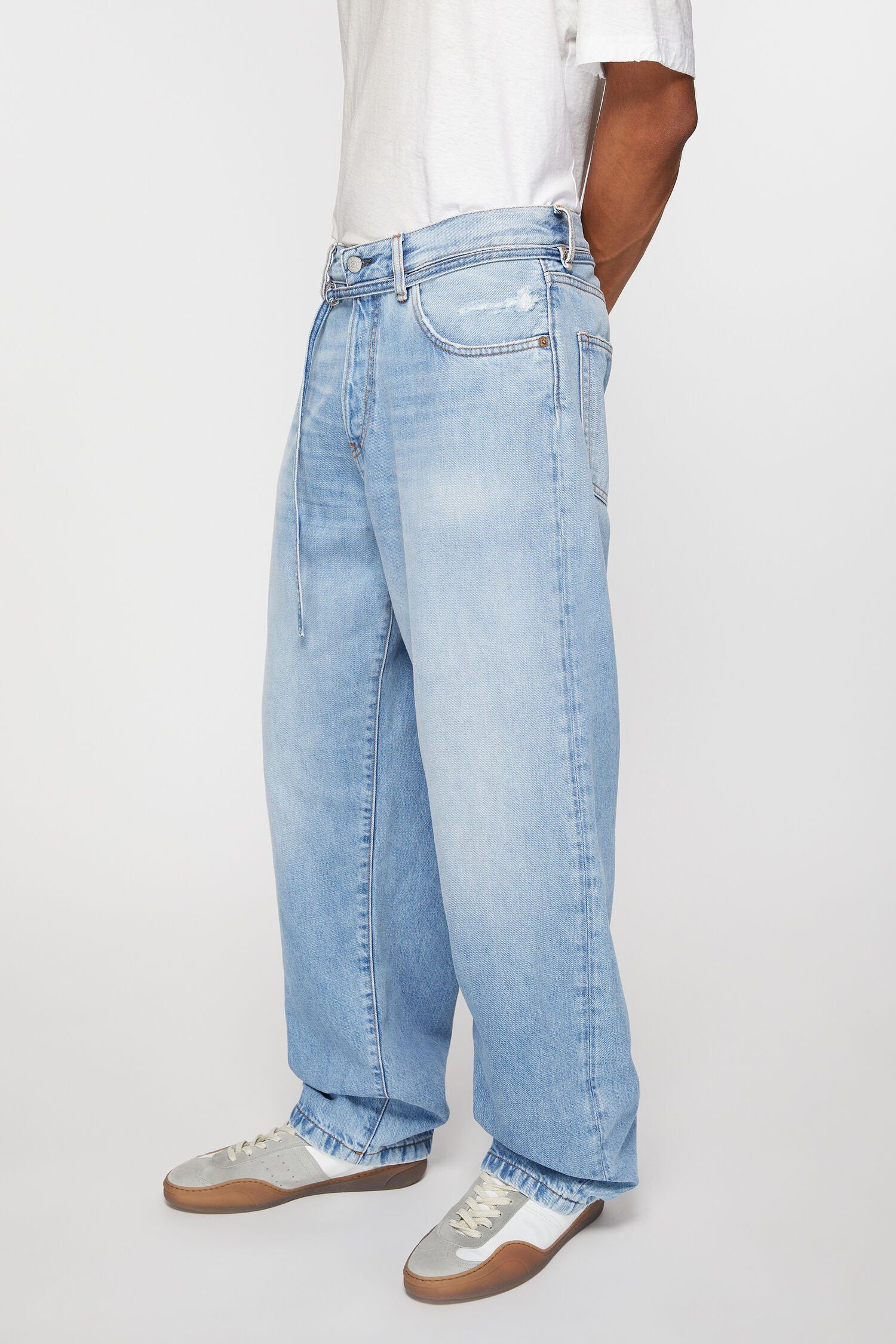 Acne Studios Acne Studios 1991 Toj Light Blue Vintage Size US 27 - 2 Thumbnail